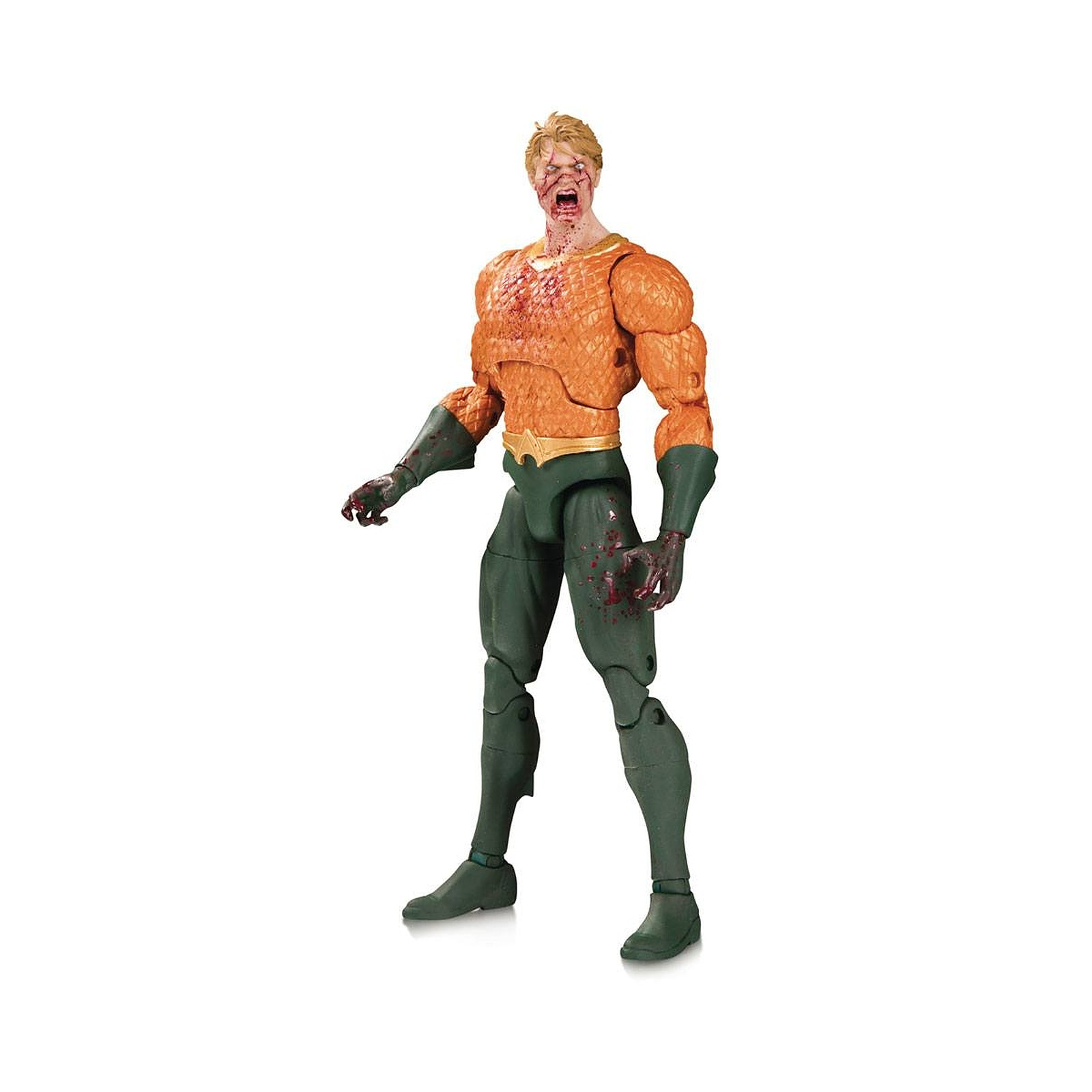 DC Comics - Figurine DC Essentials Aquaman (DCeased) 18 cm - Figurines DIVERS