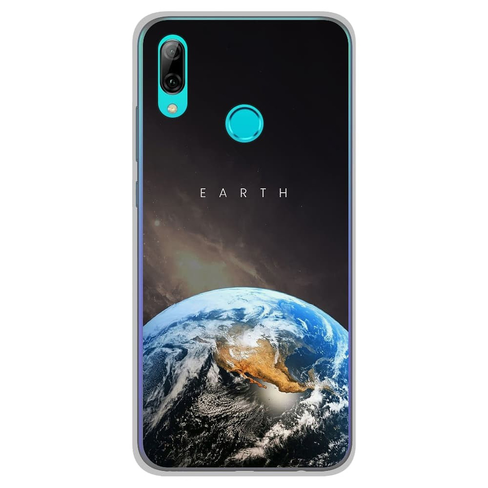 1001 Coques Coque silicone gel Huawei P Smart 2019 motif Earth - Coque telephone 1001Coques