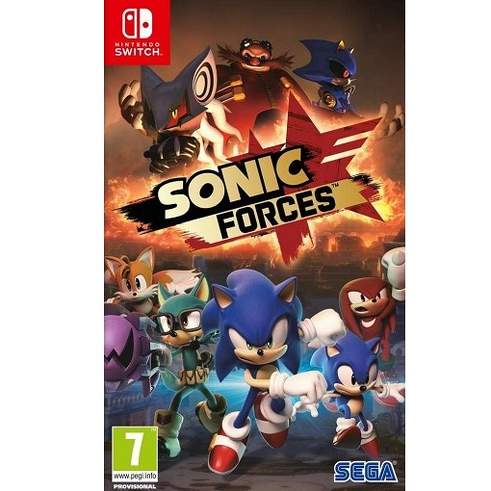 Sonic Forces (SWITCH) - Jeux Nintendo Switch Sega