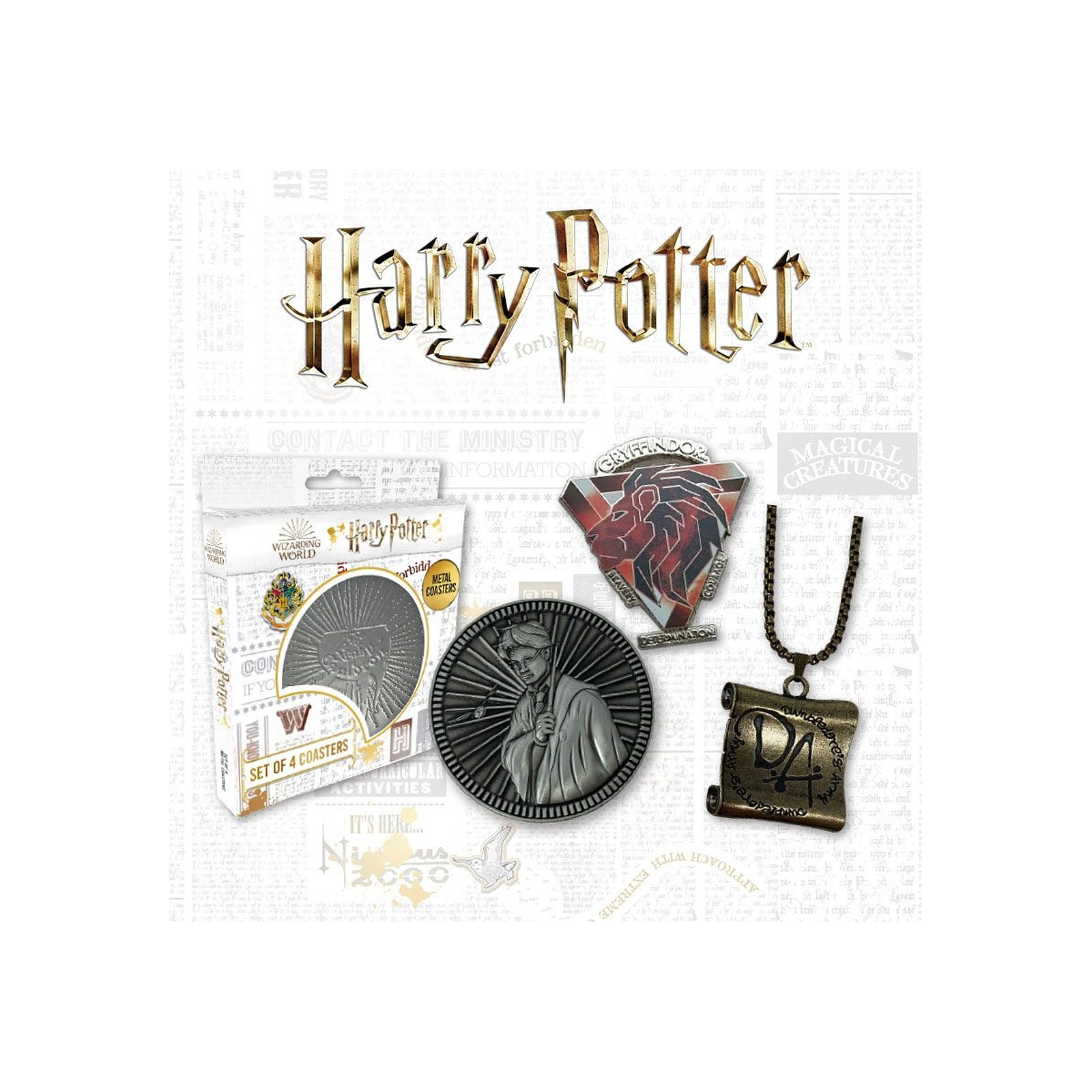 Harry Potter - Coffret cadeau Collector Harry Potter - Figurines Fanattik