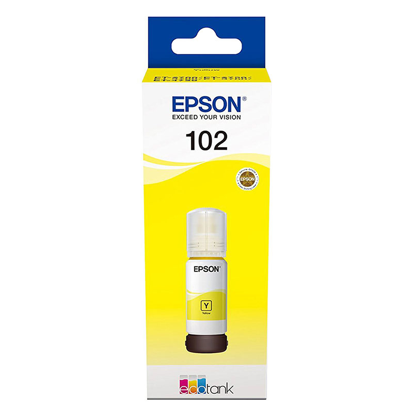 Epson 102 EcoTank Jaune - Cartouche imprimante Epson