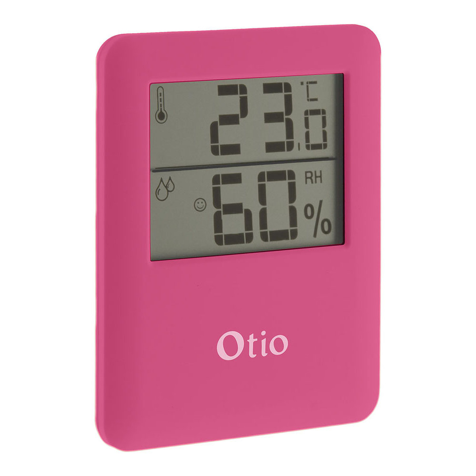 Otio-Thermomètre / Hygromètre interieur magnetique - Rose - Otio - Station Meteo Otio