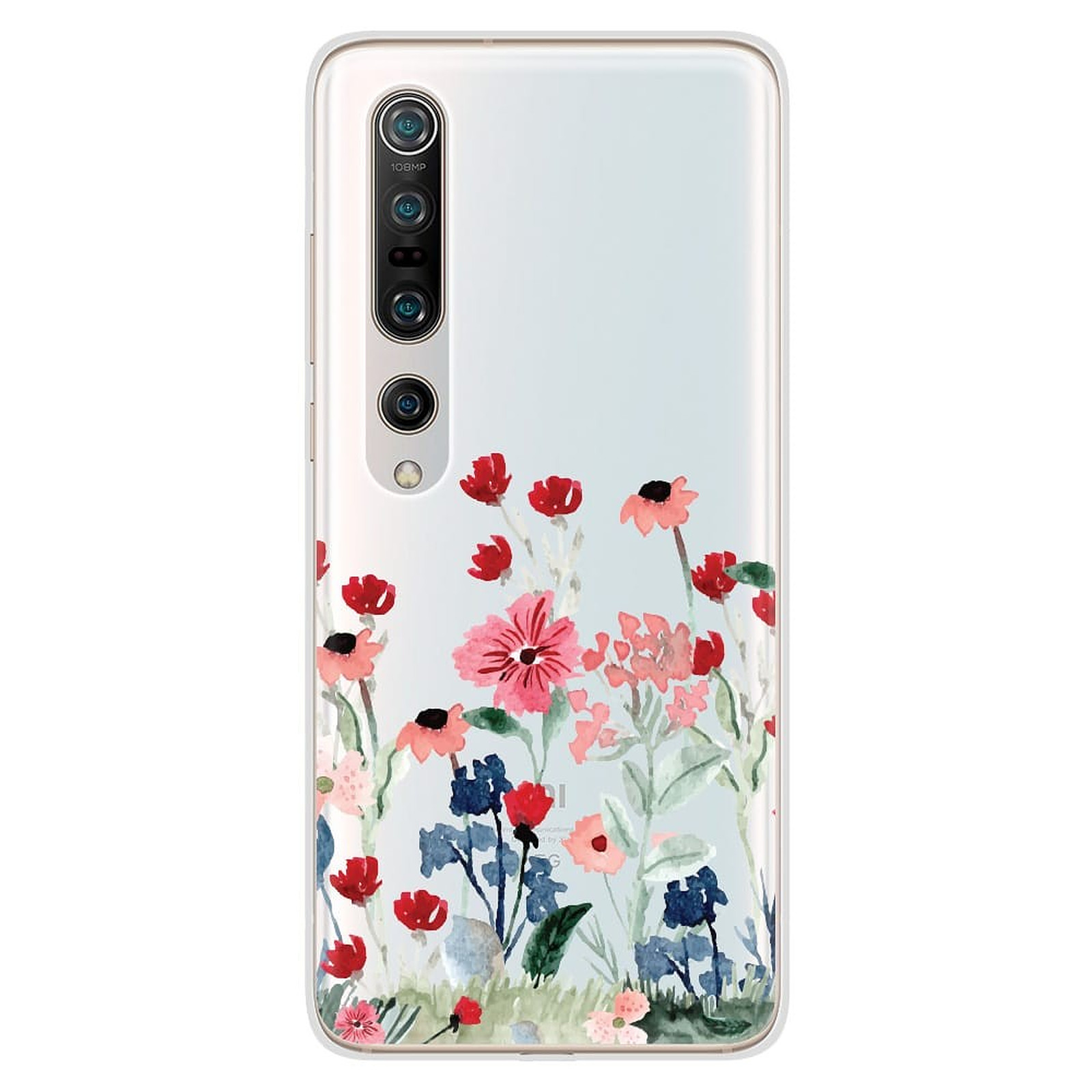 1001 Coques Coque silicone gel Xiaomi Mi 10 / Mi 10 Pro motif Printemps en fleurs - Coque telephone 1001Coques