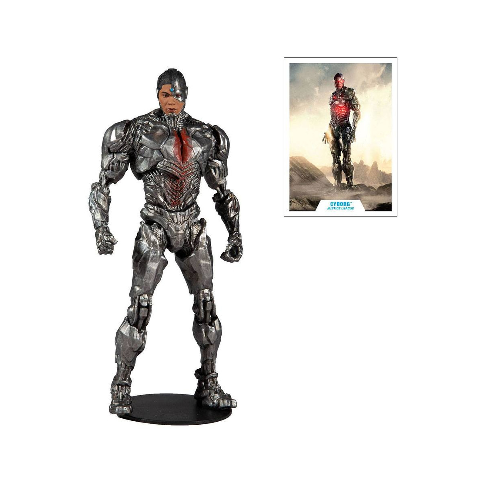 DC Justice League - Figurine Cyborg 18 cm - Figurines McFarlane Toys