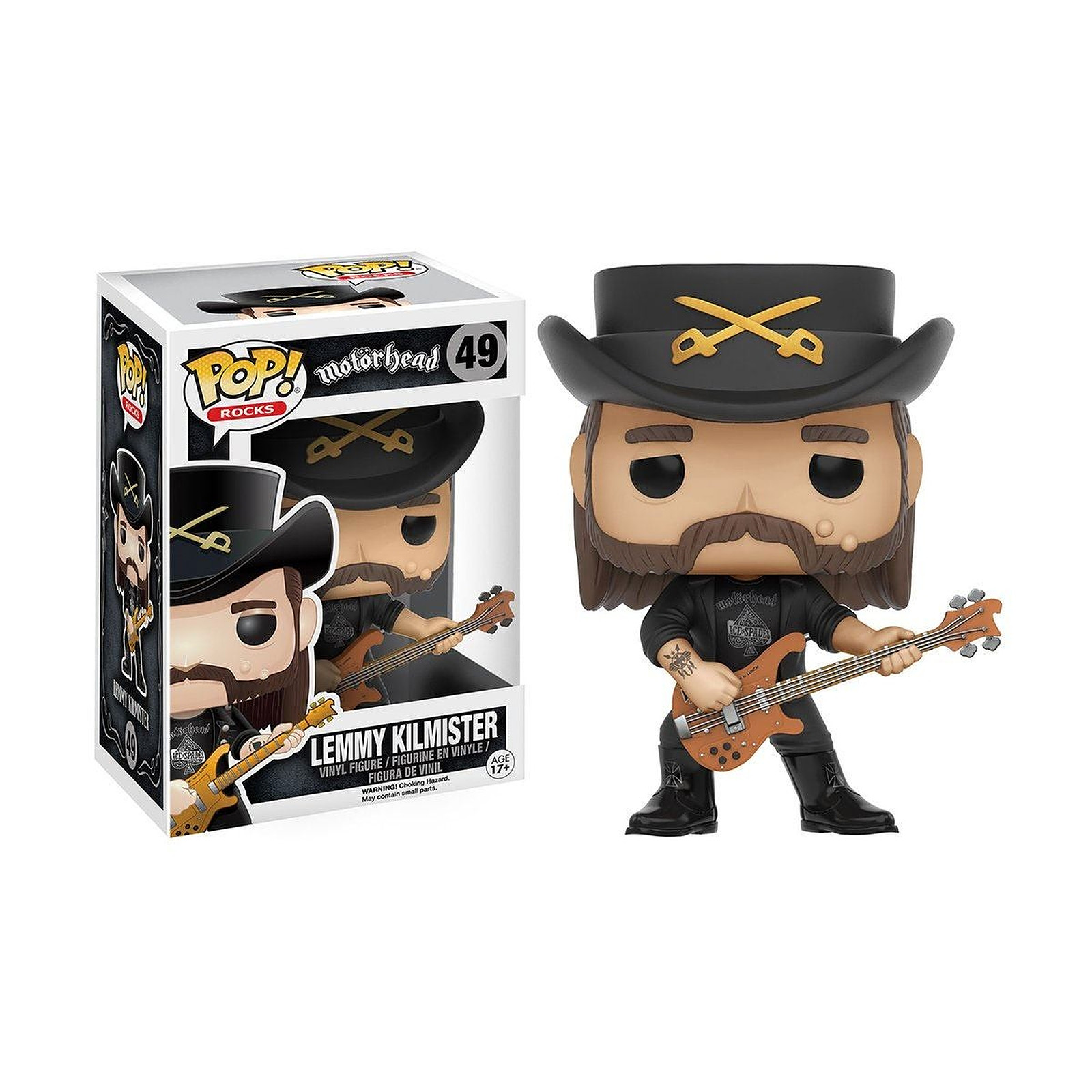 Motorhead - Figurine POP! Lemmy 9 cm - Figurines Funko