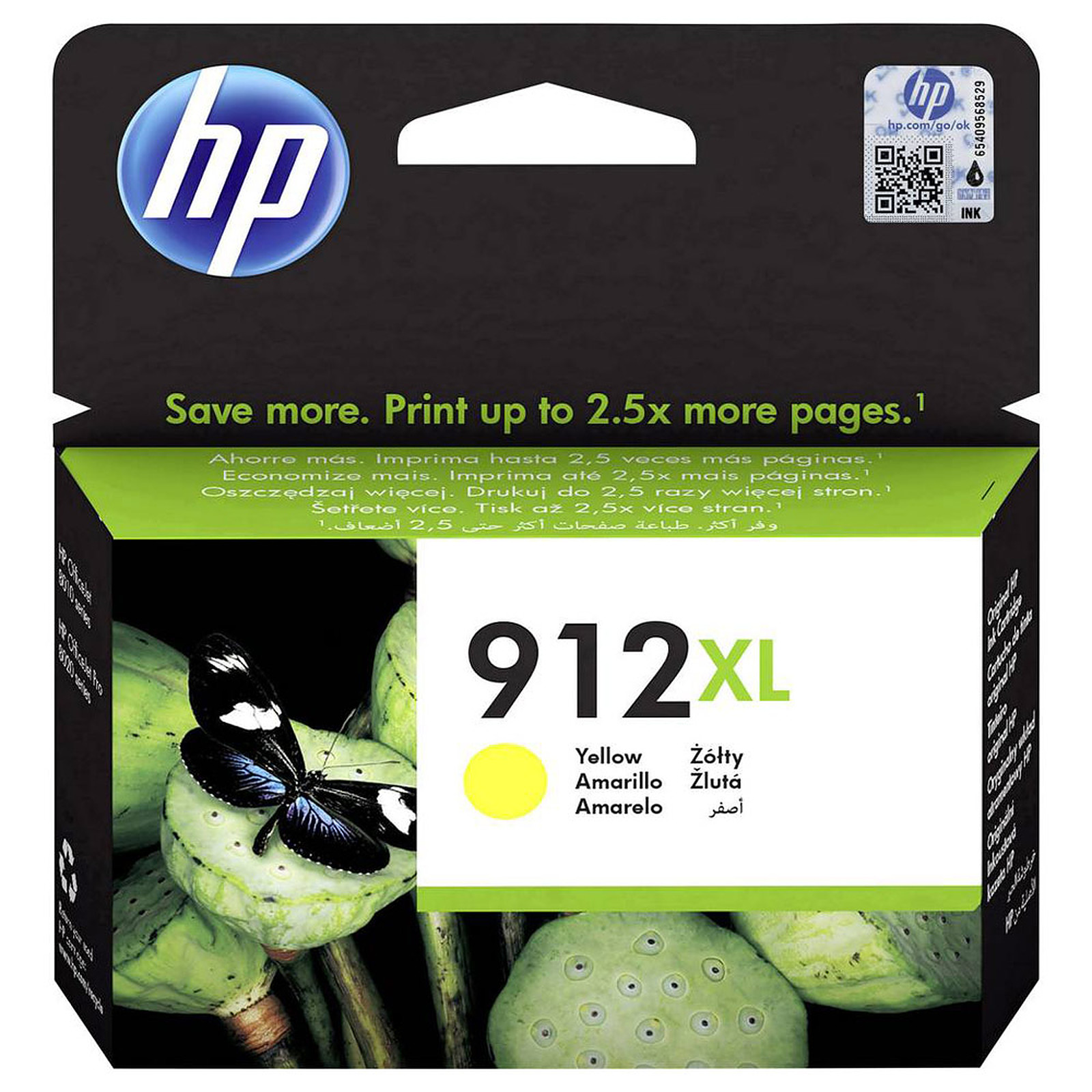 HP 912XL (3YL83AE) - Jaune - Cartouche imprimante HP
