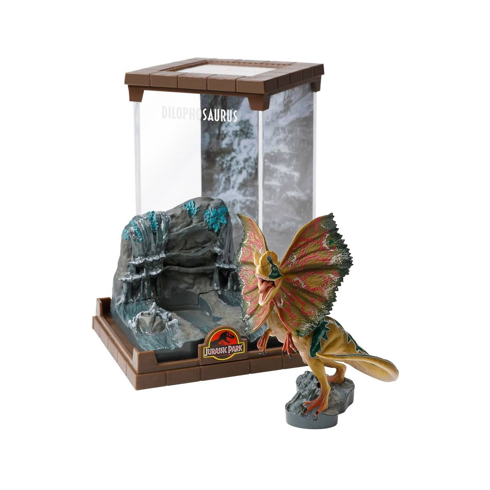 Jurassic Park Creature - Diorama Dilophosaurus 18 cm - Figurines Noble Collection