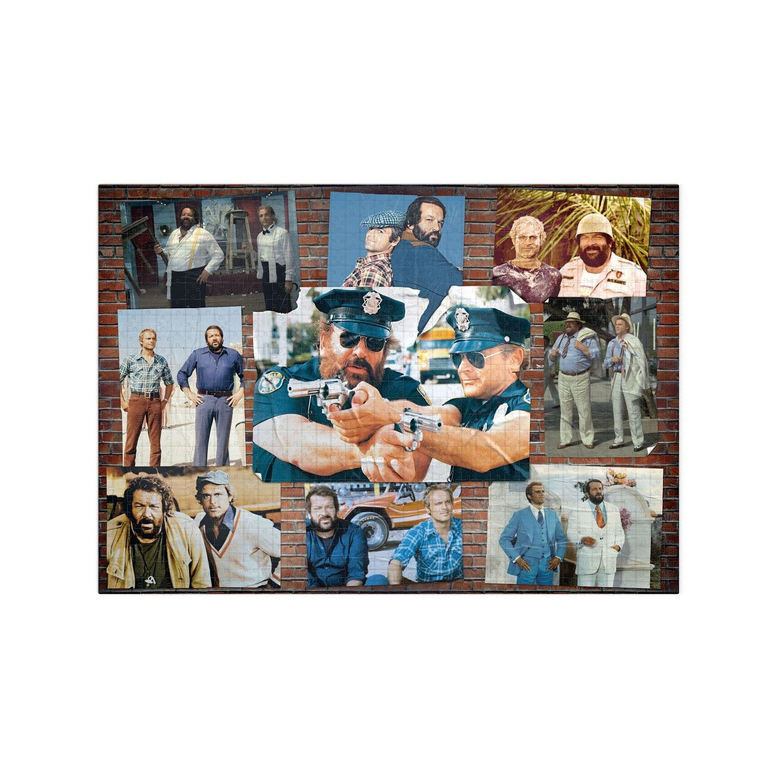 Bud Spencer & Terence Hill - Puzzle Poster Wall 002 (1000 pièces) - Puzzle Oakie Doakie Games