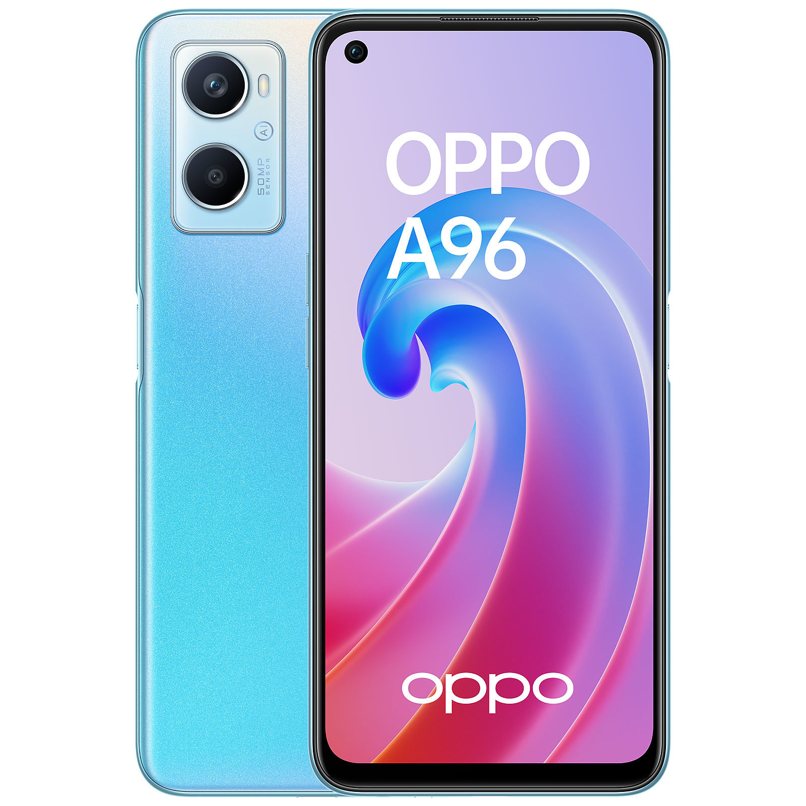 OPPO A96 Bleu Crepuscule - Mobile & smartphone OPPO