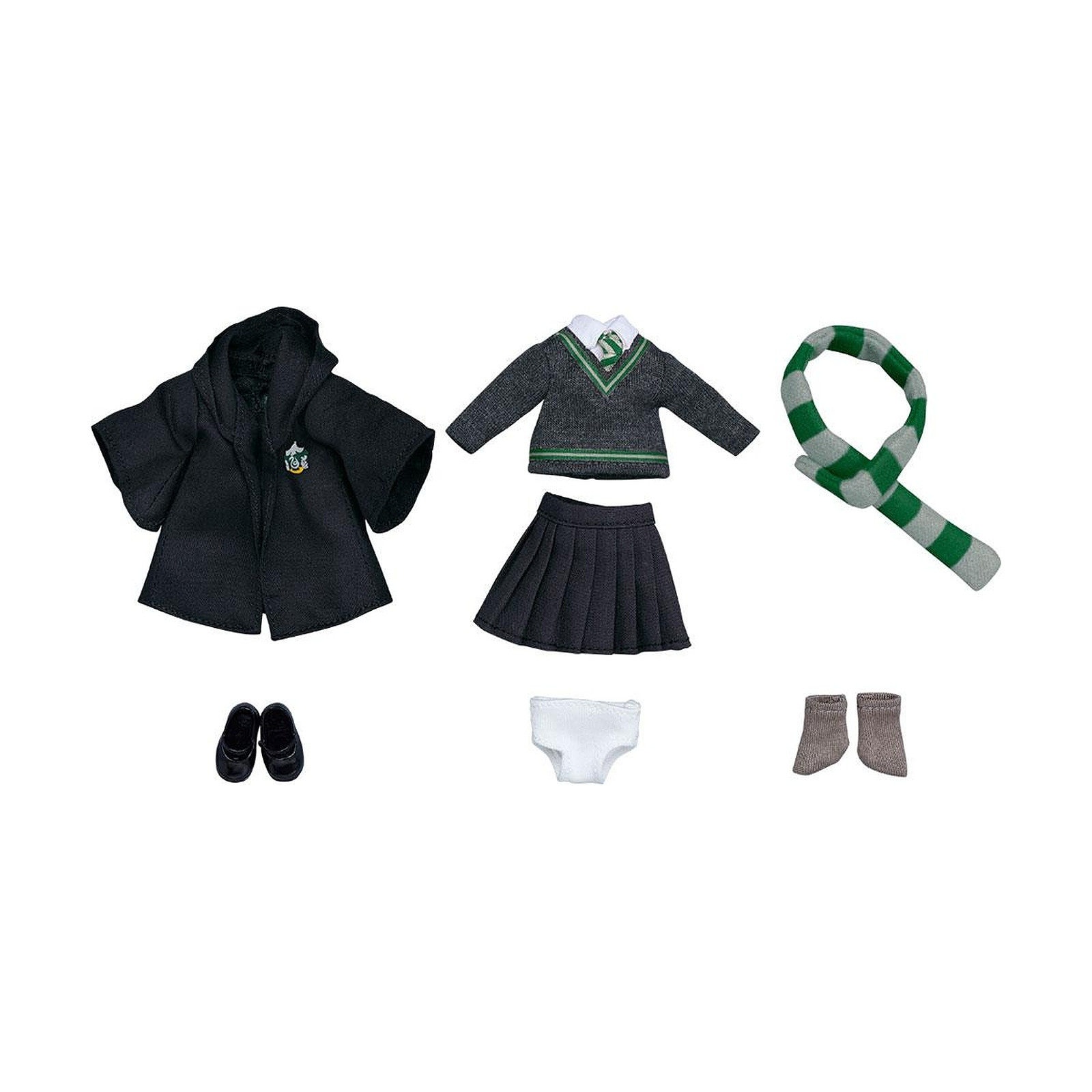 Harry Potter - Accessoires pour figurines Nendoroid Doll Outfit Set (Slytherin Uniform - Girl) - Figurines Good Smile Company