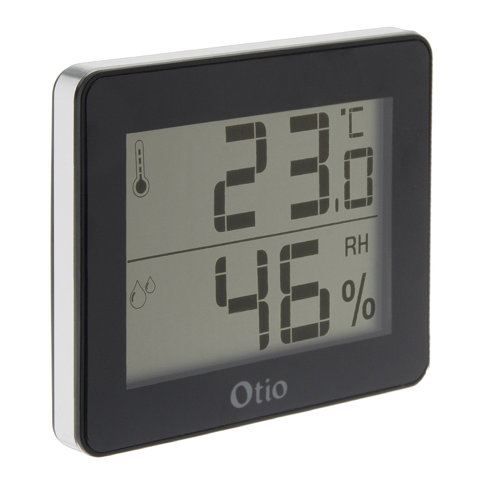 Otio-Thermomètre / Hygromètre Noir - Otio - Station Meteo Otio