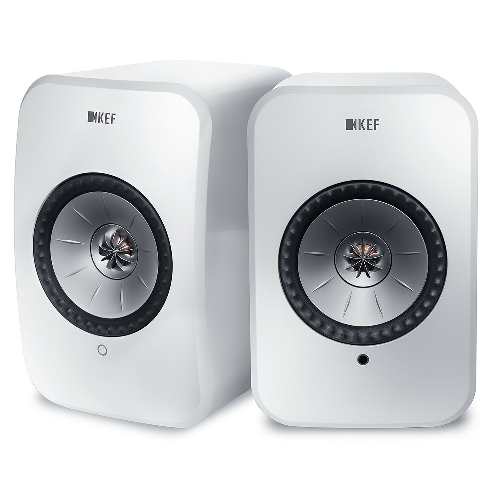 KEF LSX Wireless Blanc - Enceintes Hifi Kef