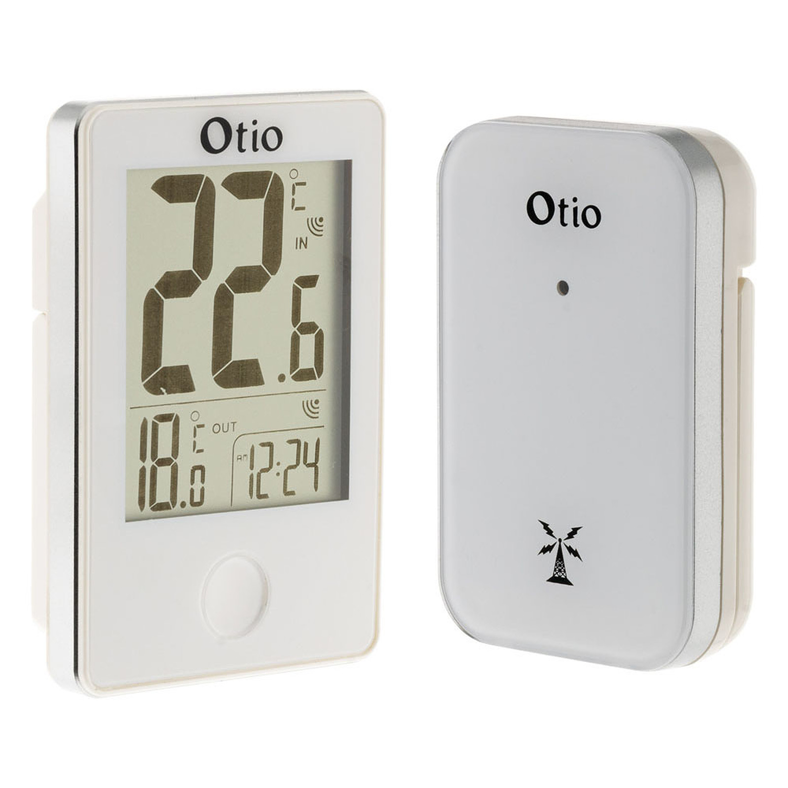 Otio-Thermomètre int/ext sans fil Blanc - Otio - Station Meteo Otio
