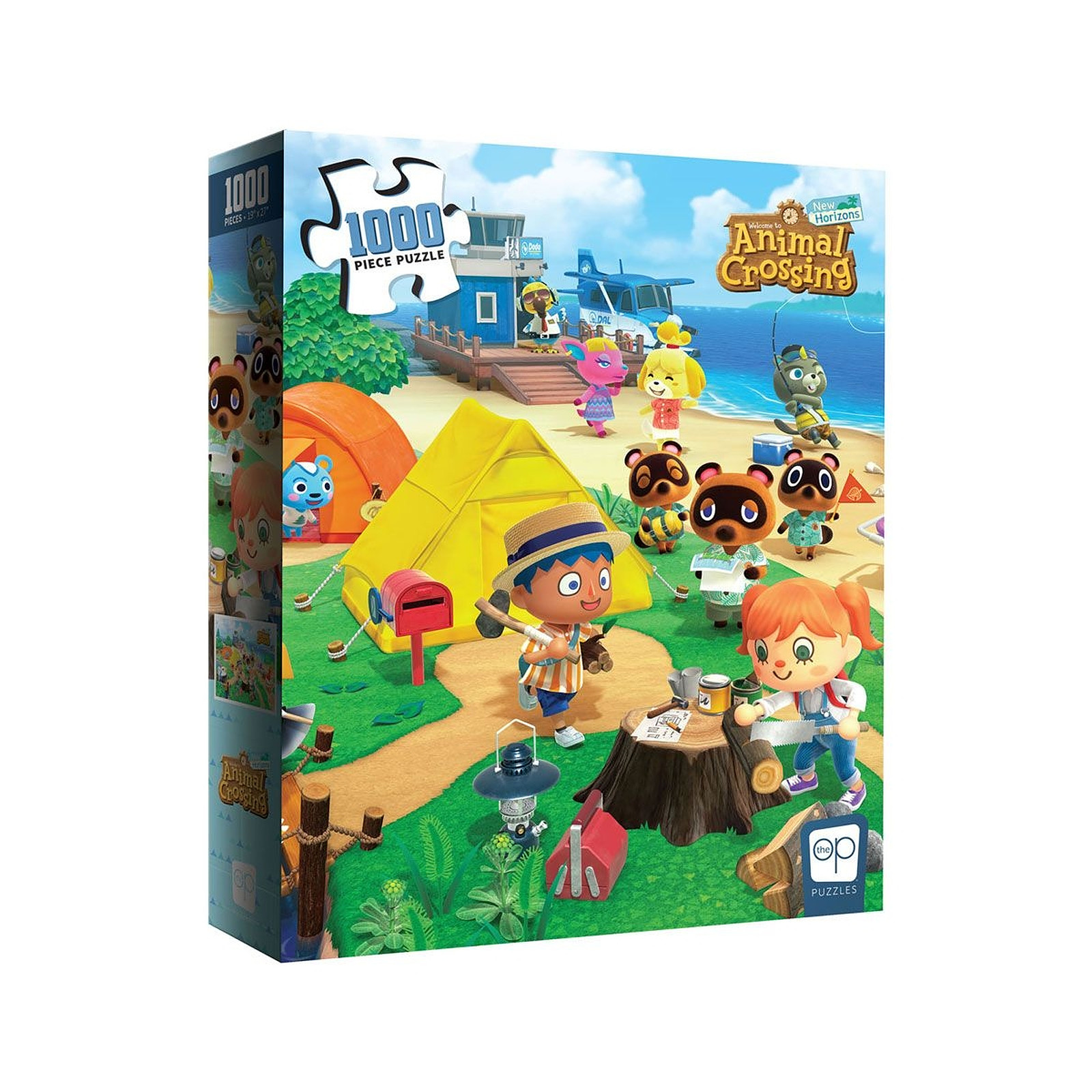 Animal Crossing New Horizons - Puzzle Welcome to Animal Crossing (1000 pièces) - Puzzle Usaopoly