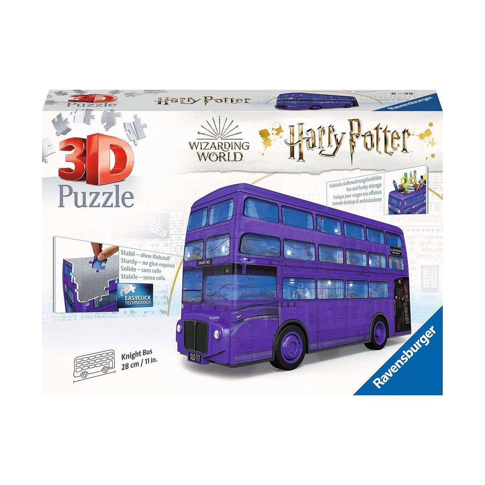 Harry Potter - Puzzle 3D Magicobus (216 pièces) - Puzzle Ravensburger