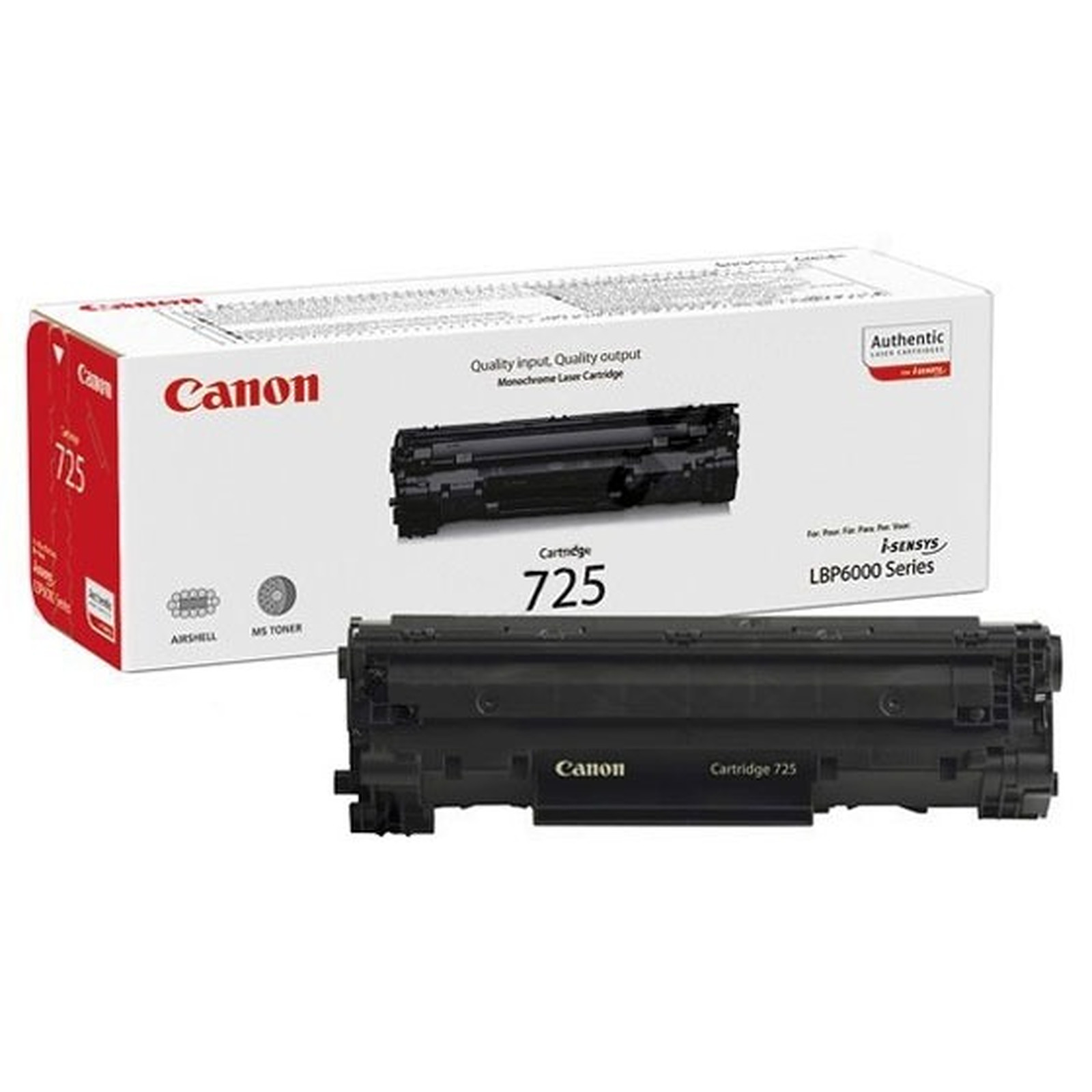 Canon 725 - Noir - Toner imprimante Canon