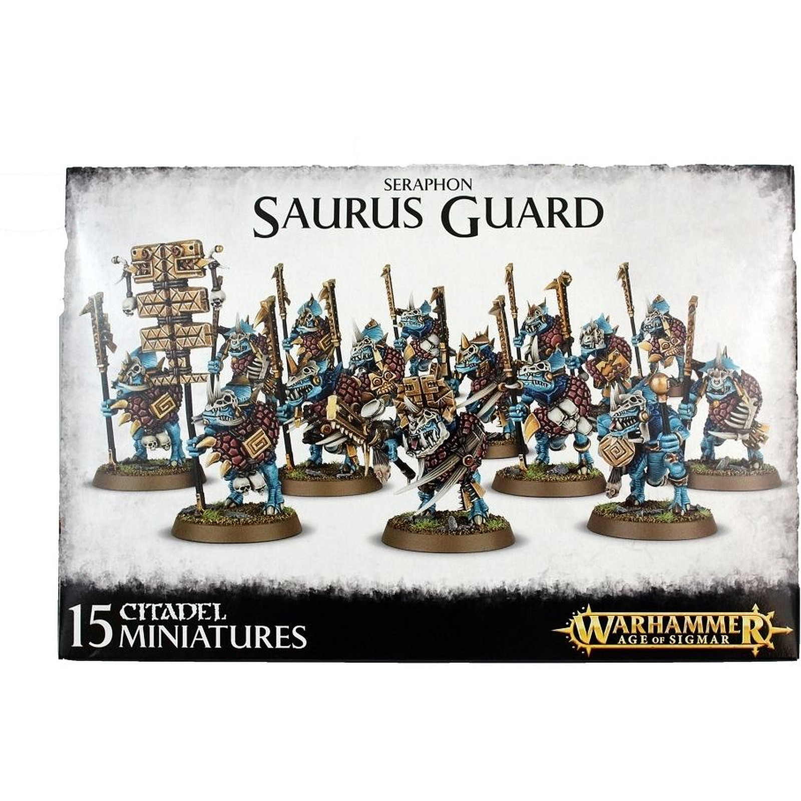 Warhammer AoS - Seraphon Saurus Guard - Jeux de figurines Games workshop