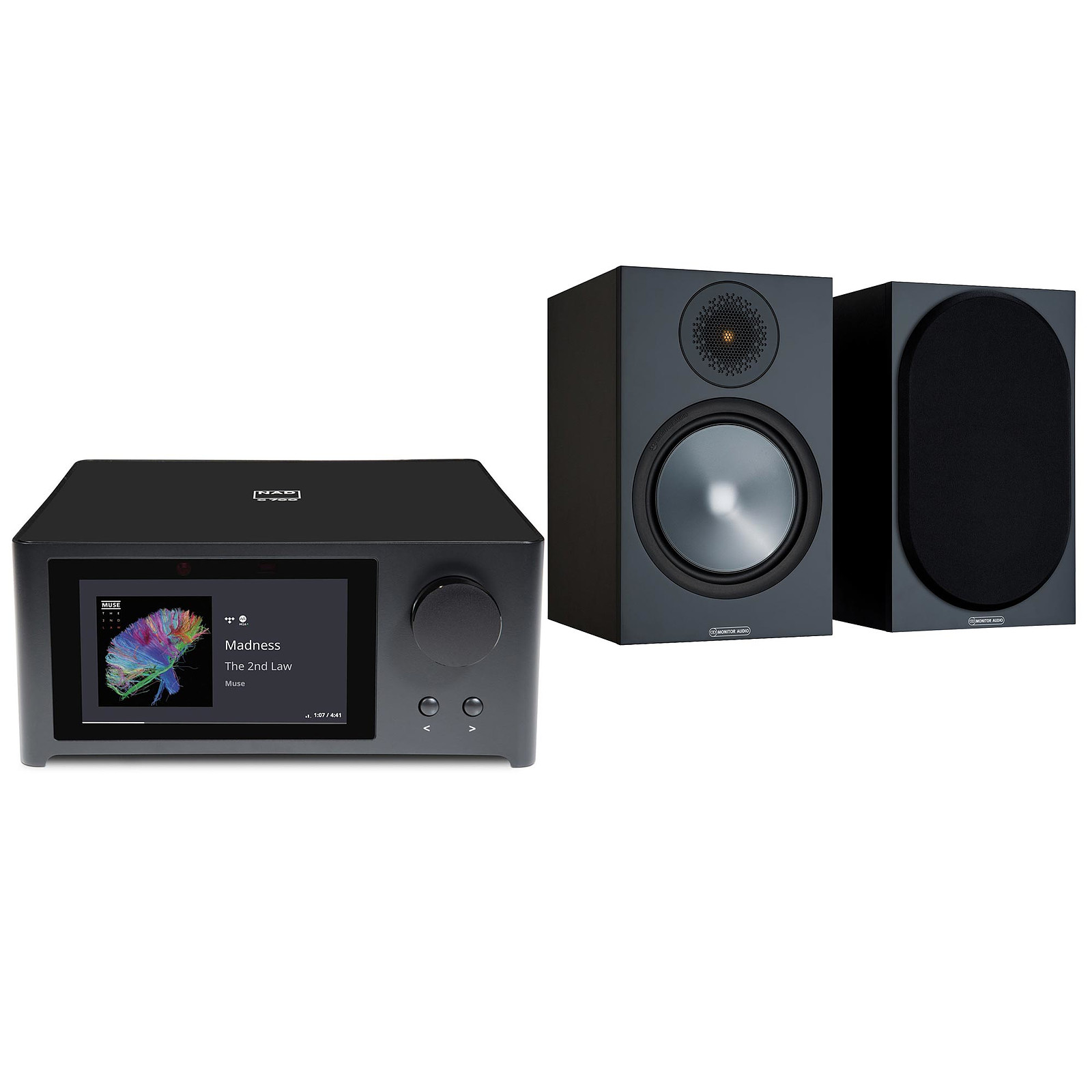 NAD C 700 + Monitor Audio Bronze 100 Noir - Chaine Hifi NAD Electronics International