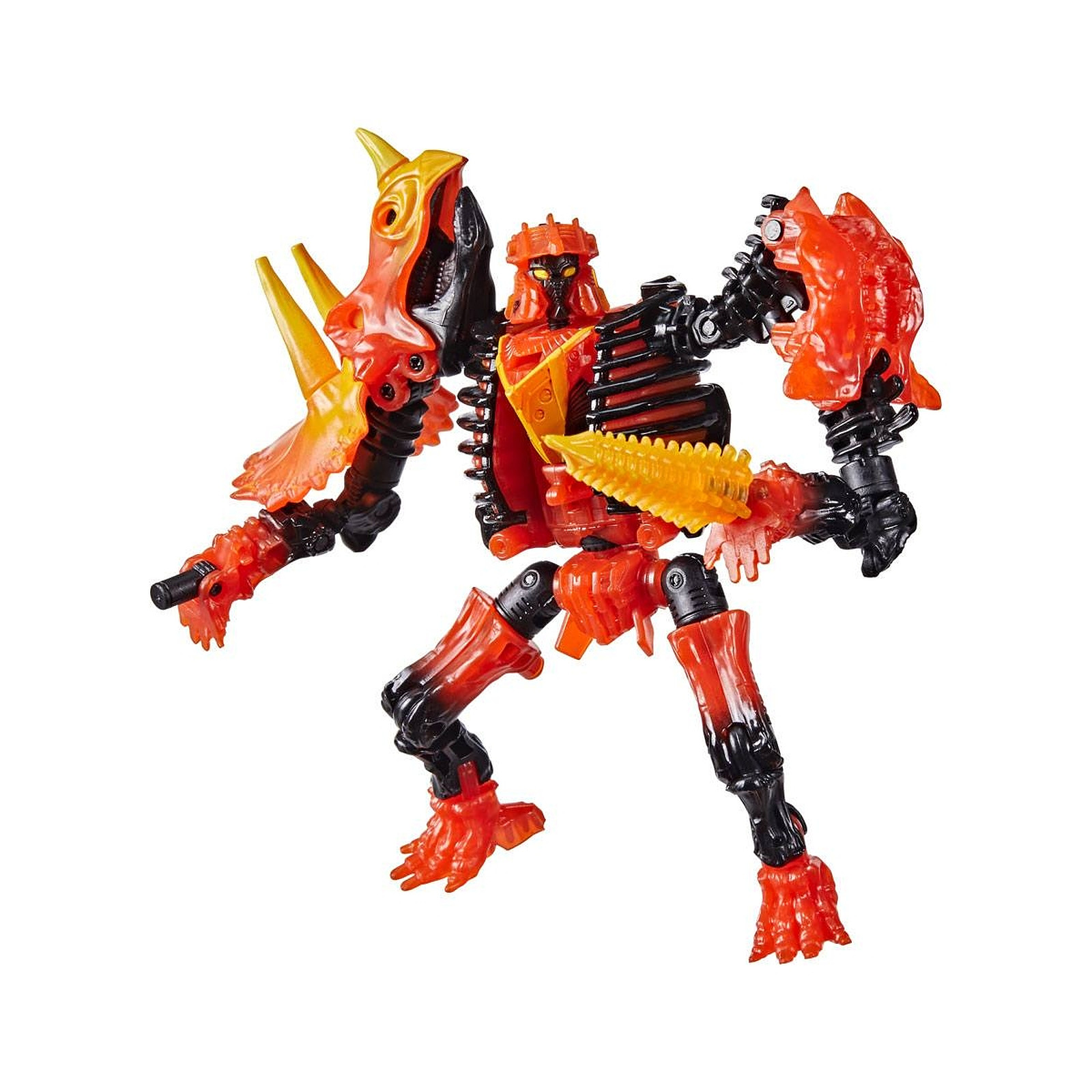 Transformers Generations War for Cybertron - Figurine Deluxe 2021 Tricranius Beast Power Exclus - Figurines Hasbro