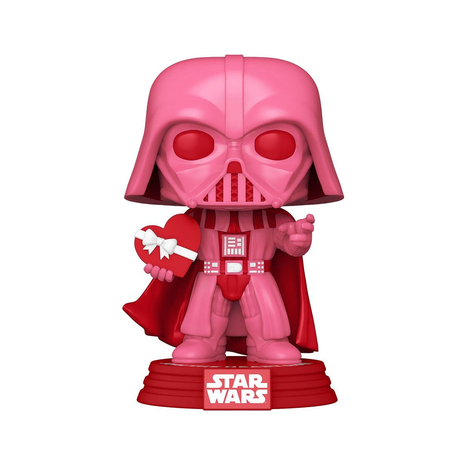 Star Wars Valentines - Figurine POP! Vader w/Heart 9 cm - Figurines Funko