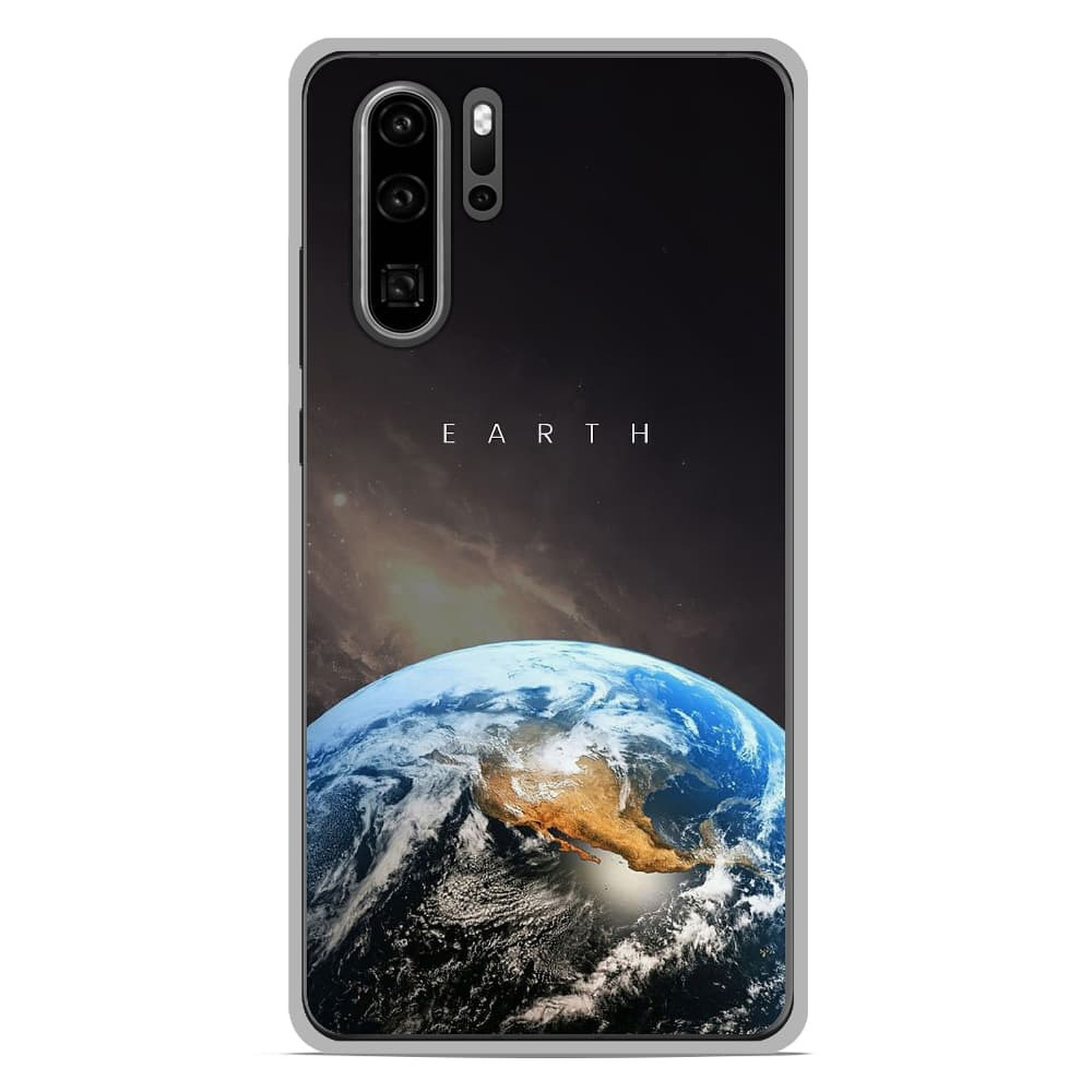 1001 Coques Coque silicone gel Huawei P30 Pro motif Earth - Coque telephone 1001Coques