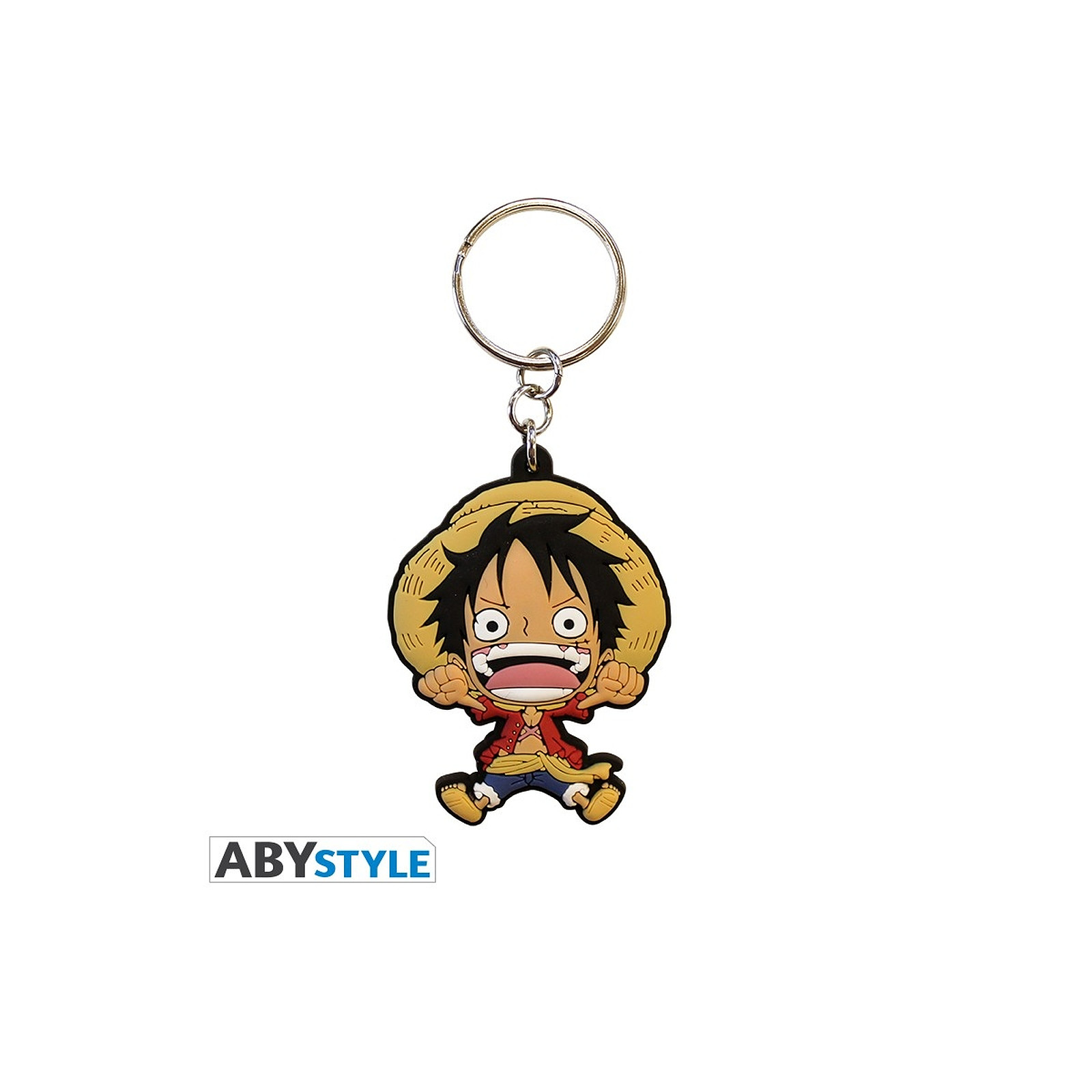 ONE PIECE - Porte-cles PVC Luffy SD - Porte-cles Abystyle