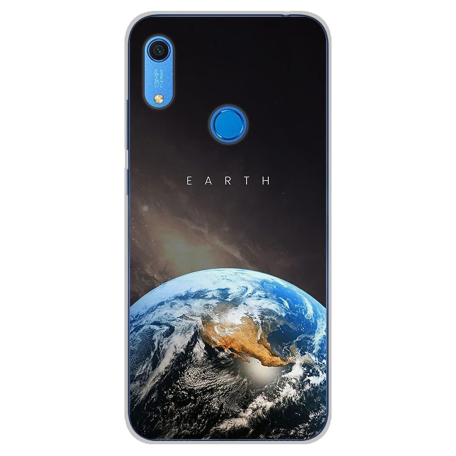 1001 Coques Coque silicone gel Huawei Y6S motif Earth - Coque telephone 1001Coques