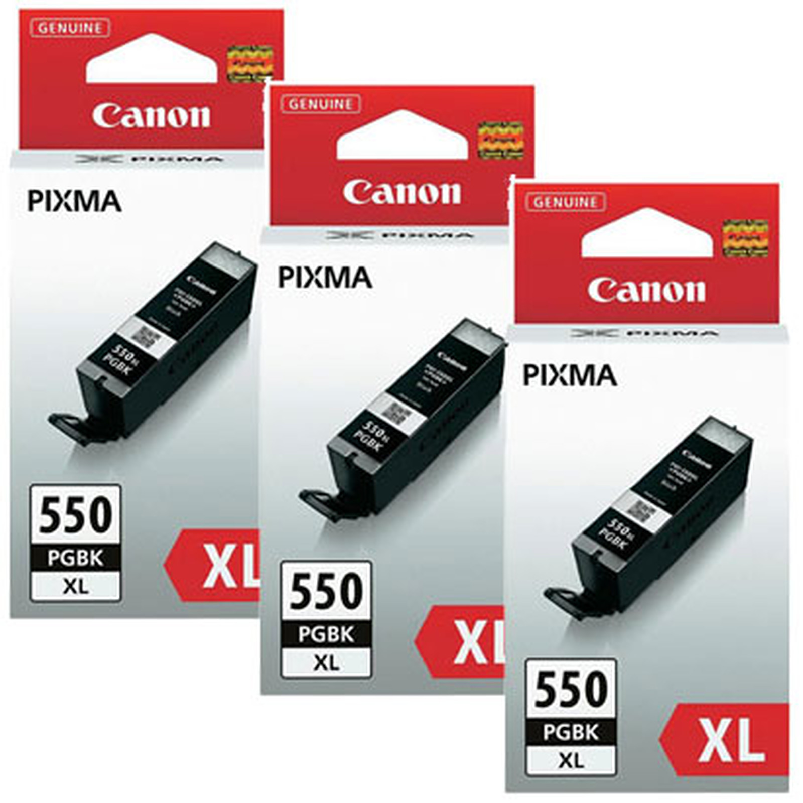 Canon PGI-550PGBK XL x 3 - Cartouche imprimante Canon
