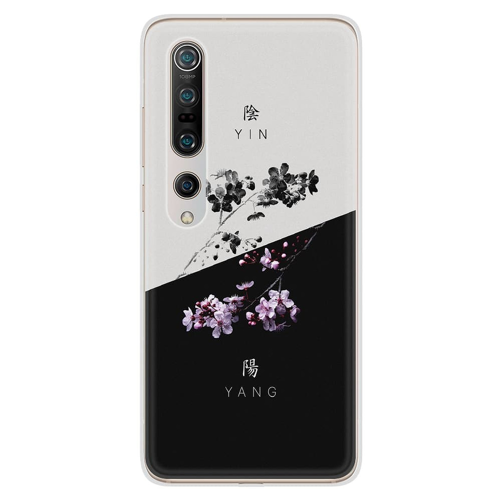 1001 Coques Coque silicone gel Xiaomi Mi 10 / Mi 10 pro motif Yin et Yang - Coque telephone 1001Coques
