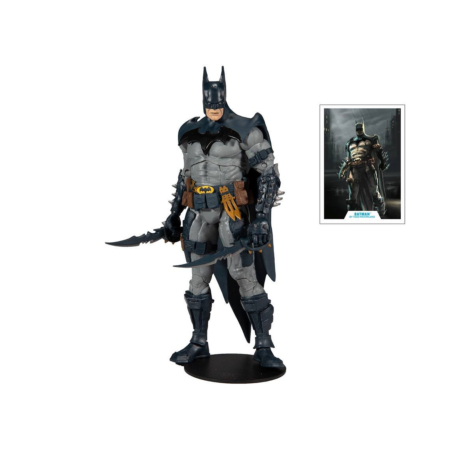 DC Comics - Figurine Batman Designed by Todd McFarlane 18 cm - Figurines McFarlane Toys