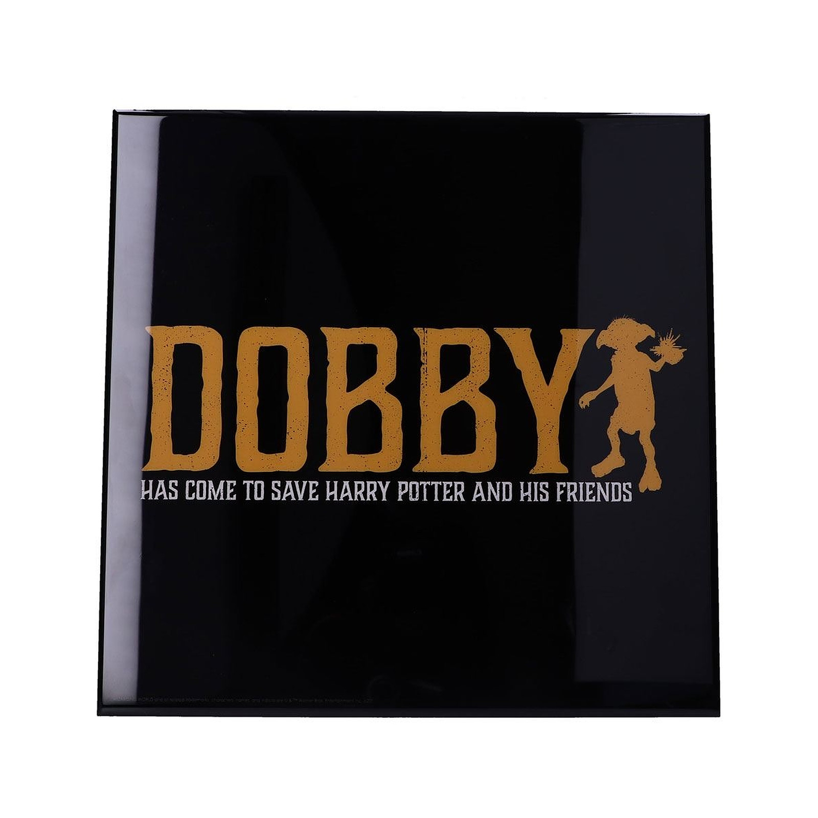 Harry Potter - Decoration murale Crystal Clear Picture Dobby 32 x 32 cm - Posters Nemesis Now