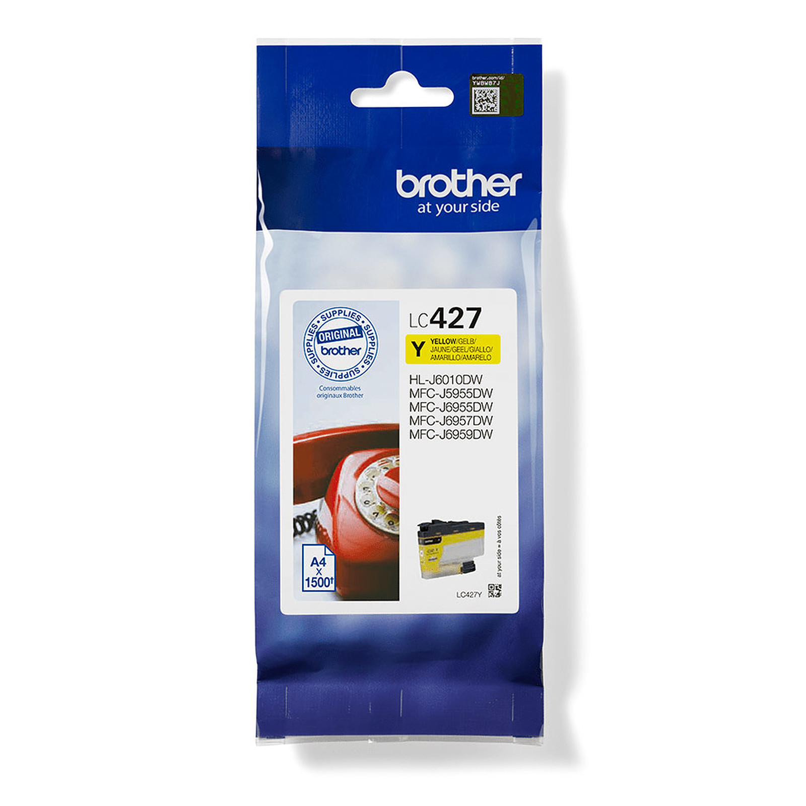 Brother LC427 Jaune - Cartouche imprimante Brother