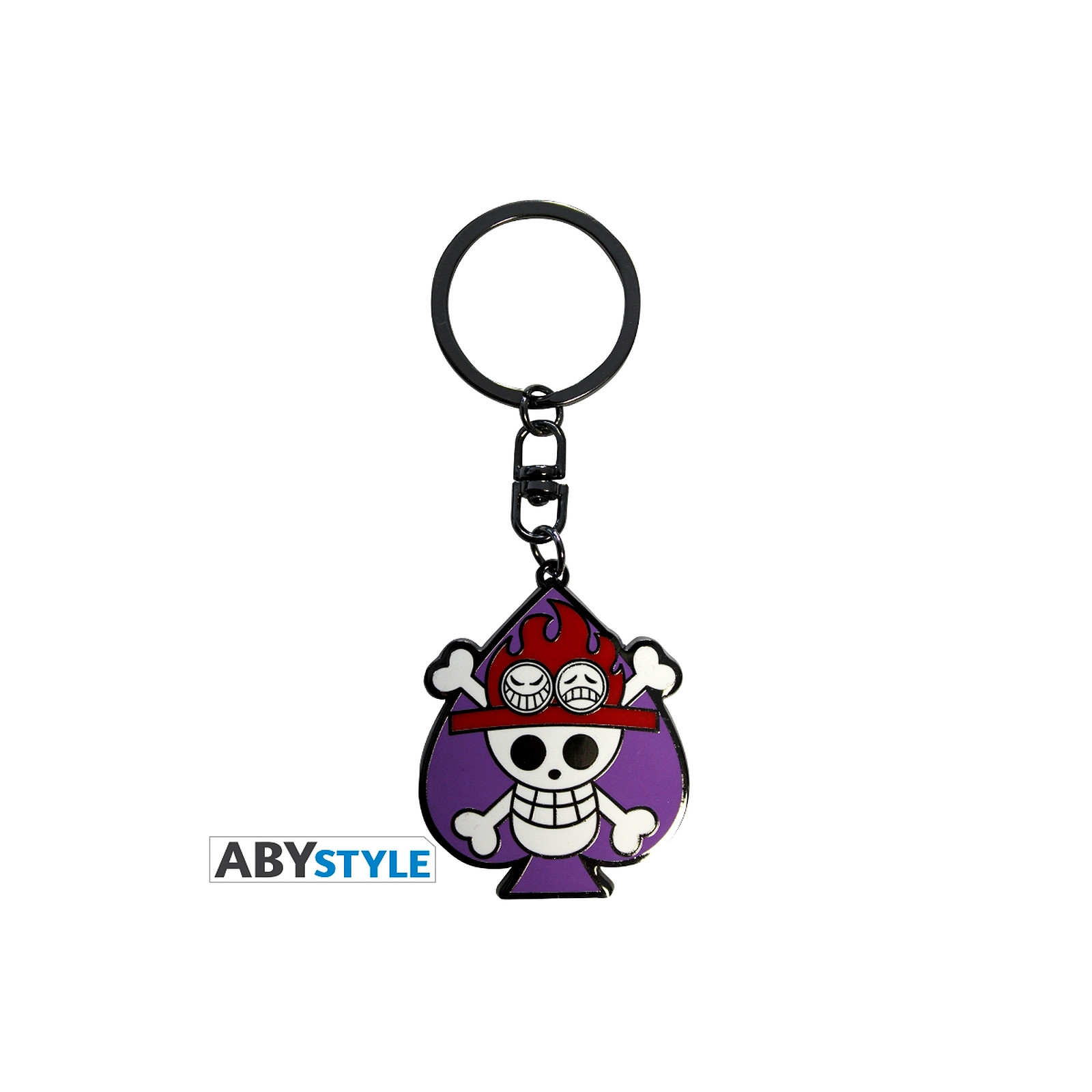 One Piece - Porte-cles Skull Ace - Porte-cles Abystyle