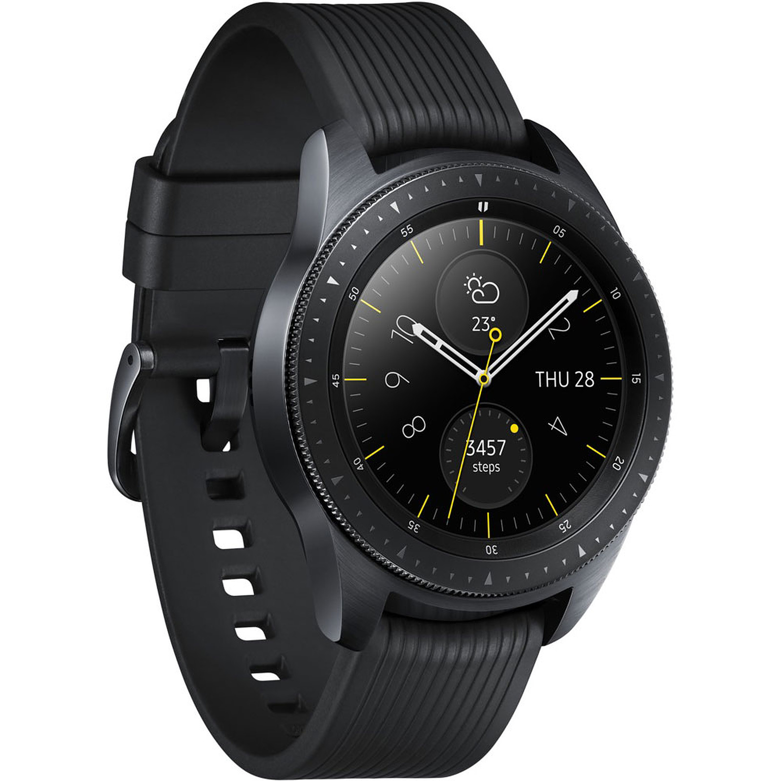 Samsung Galaxy Watch eSIM Noir Carbone (42 mm) - Montre connectee Samsung