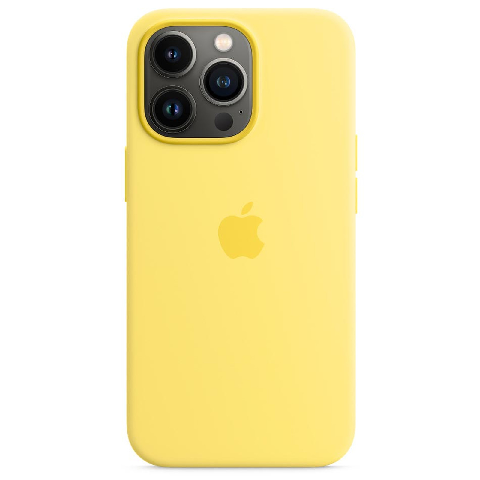 Apple Silicone Case with MagSafe Zeste de Citron Apple iPhone 13 Pro - Coque telephone Apple