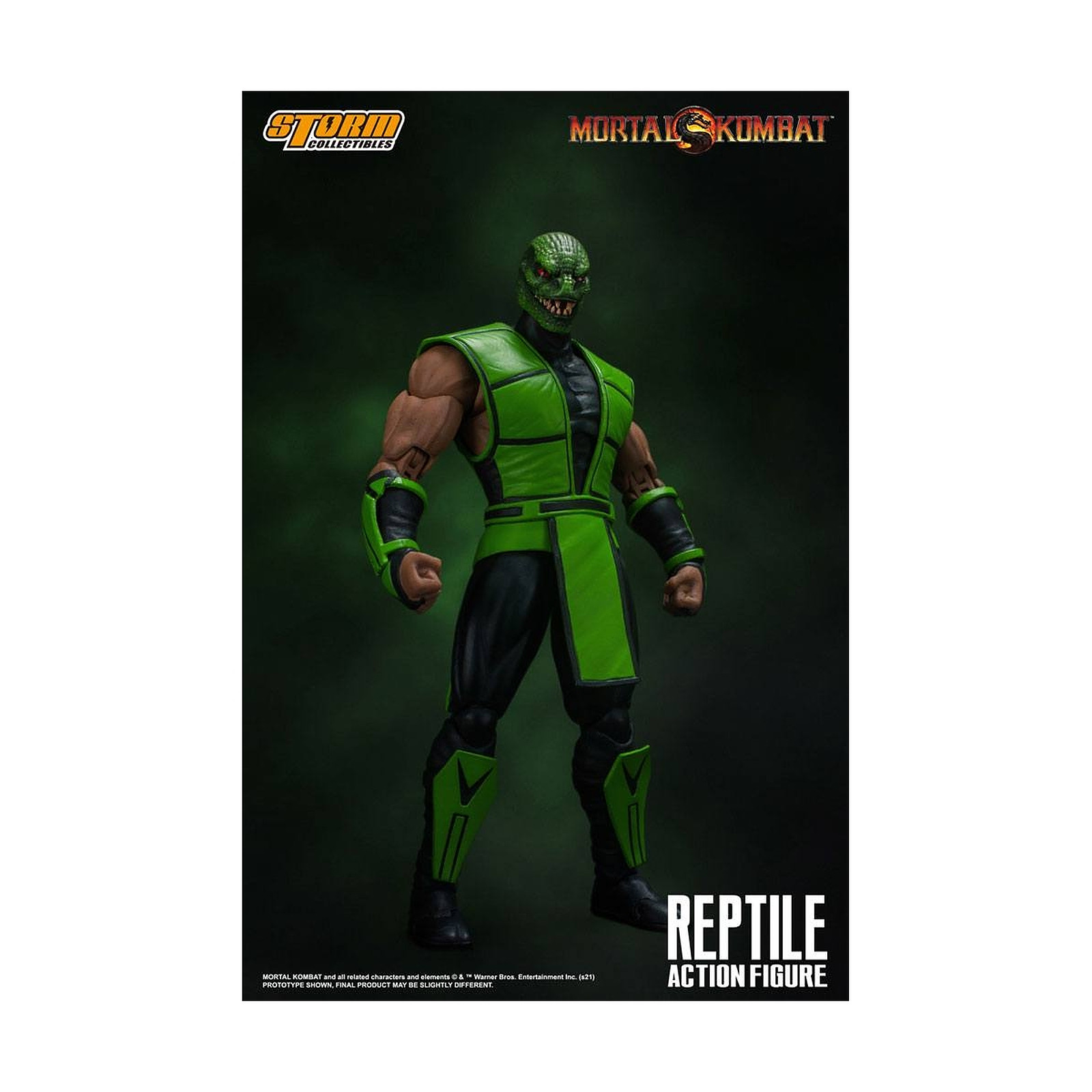 Mortal Kombat - Figurine 1/12 Reptile 18 cm - Figurines Storm Collectibles