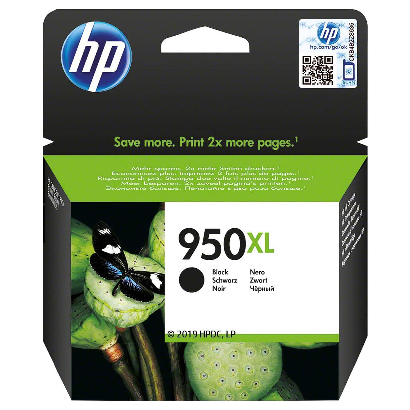 HP 950XL(CN045AE) - Noir - Cartouche imprimante HP