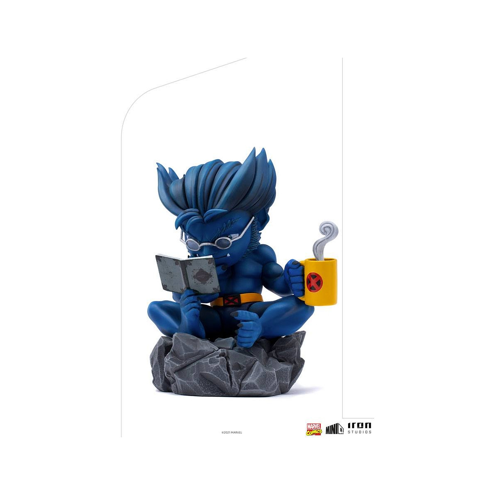 Marvel Comics - Figurine Mini Co. Deluxe Beast (X-Men) 14 cm - Figurines Iron Studios