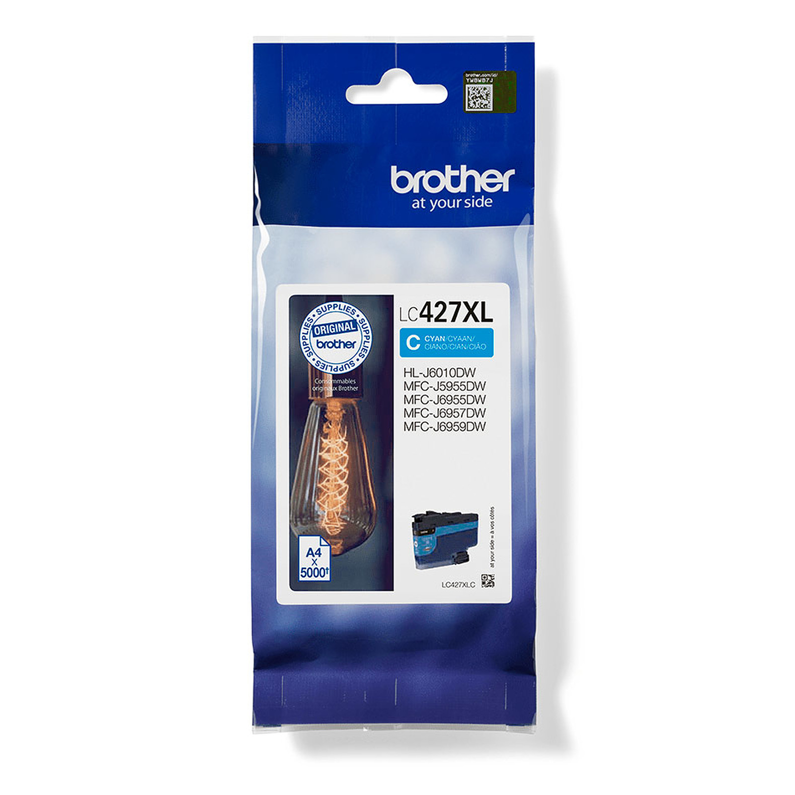 Brother LC427XL Cyan - Cartouche imprimante Brother