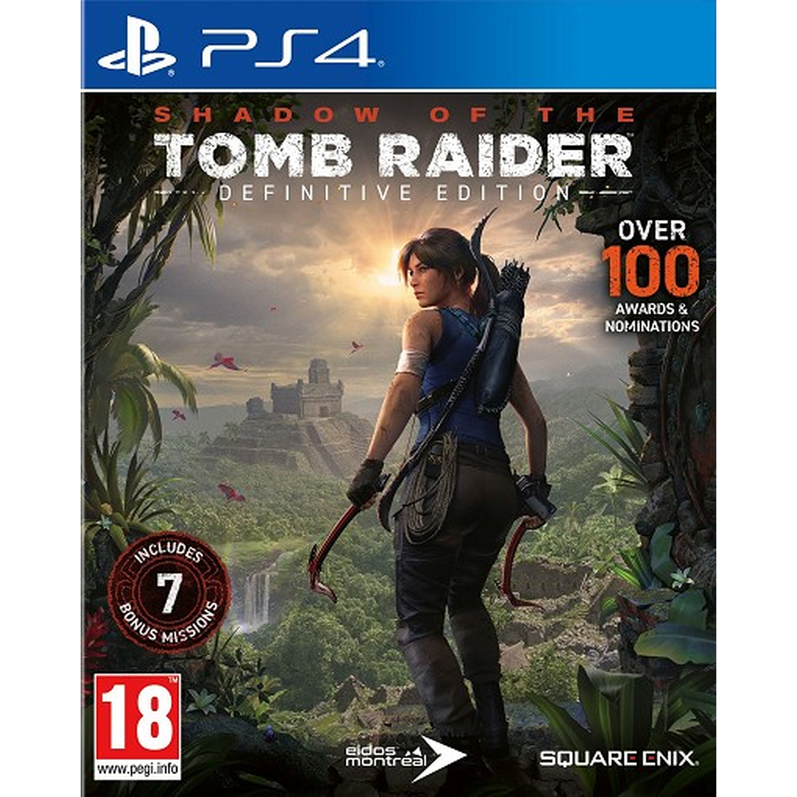 Shadow of the Tomb Raider Definitive Edition (PS4) - Jeux PS4 Square Enix