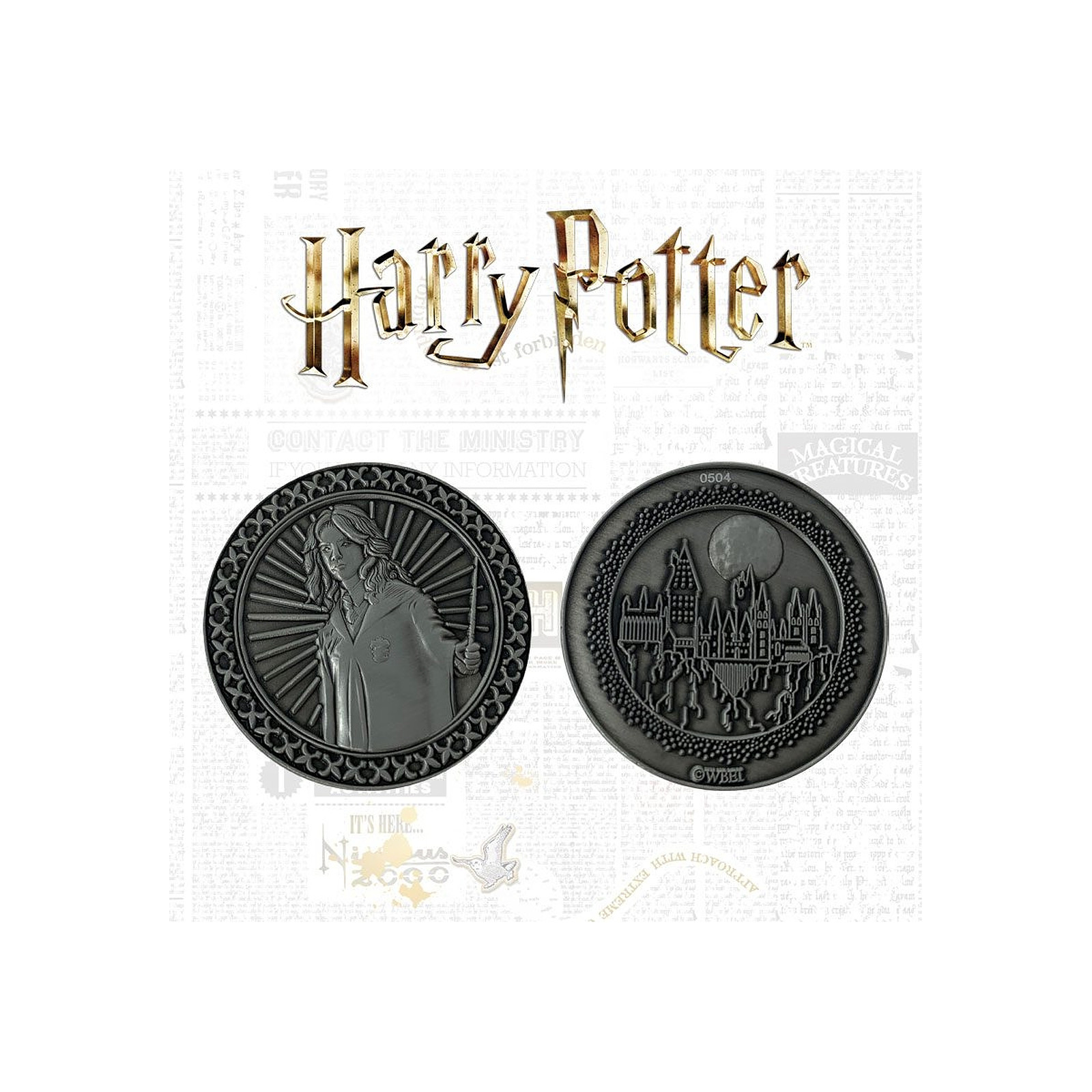 Harry Potter - Pièce de collection Hermione Limited Edition - Figurines Fanattik