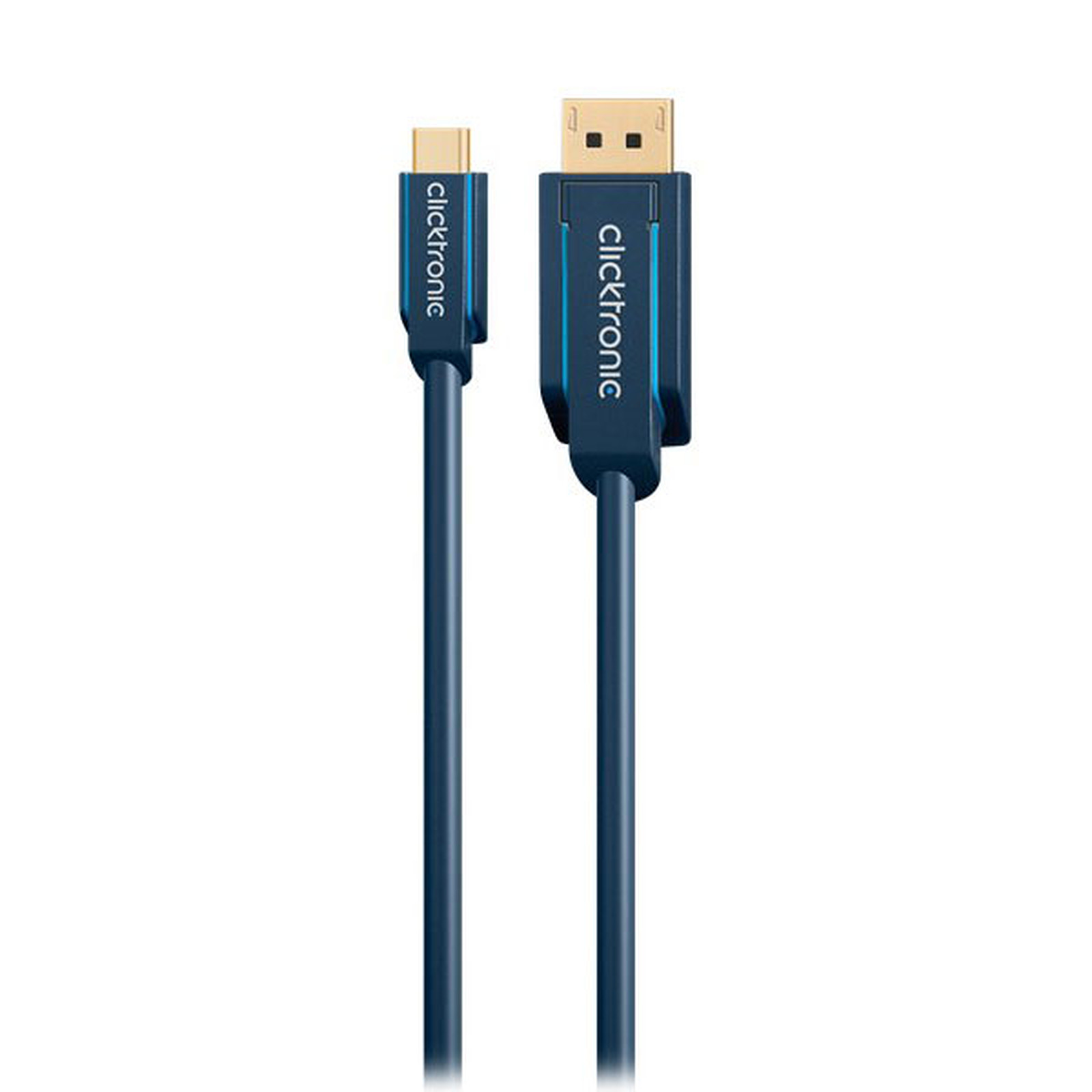 Clicktronic Cable USB-C / DisplayPort (Male/Male) - 1 m - DisplayPort Clicktronic