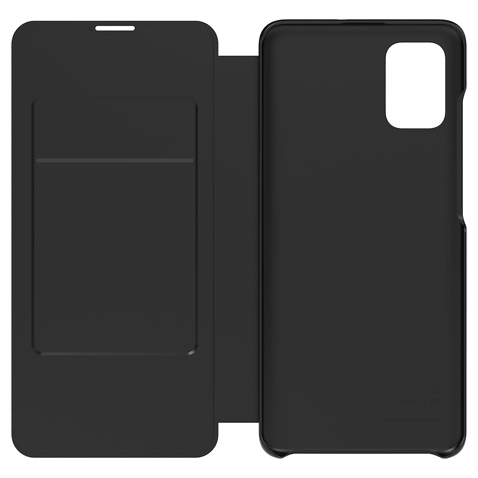 Samsung Flip Wallet Noir Galaxy A31 - Coque telephone Samsung - Occasion