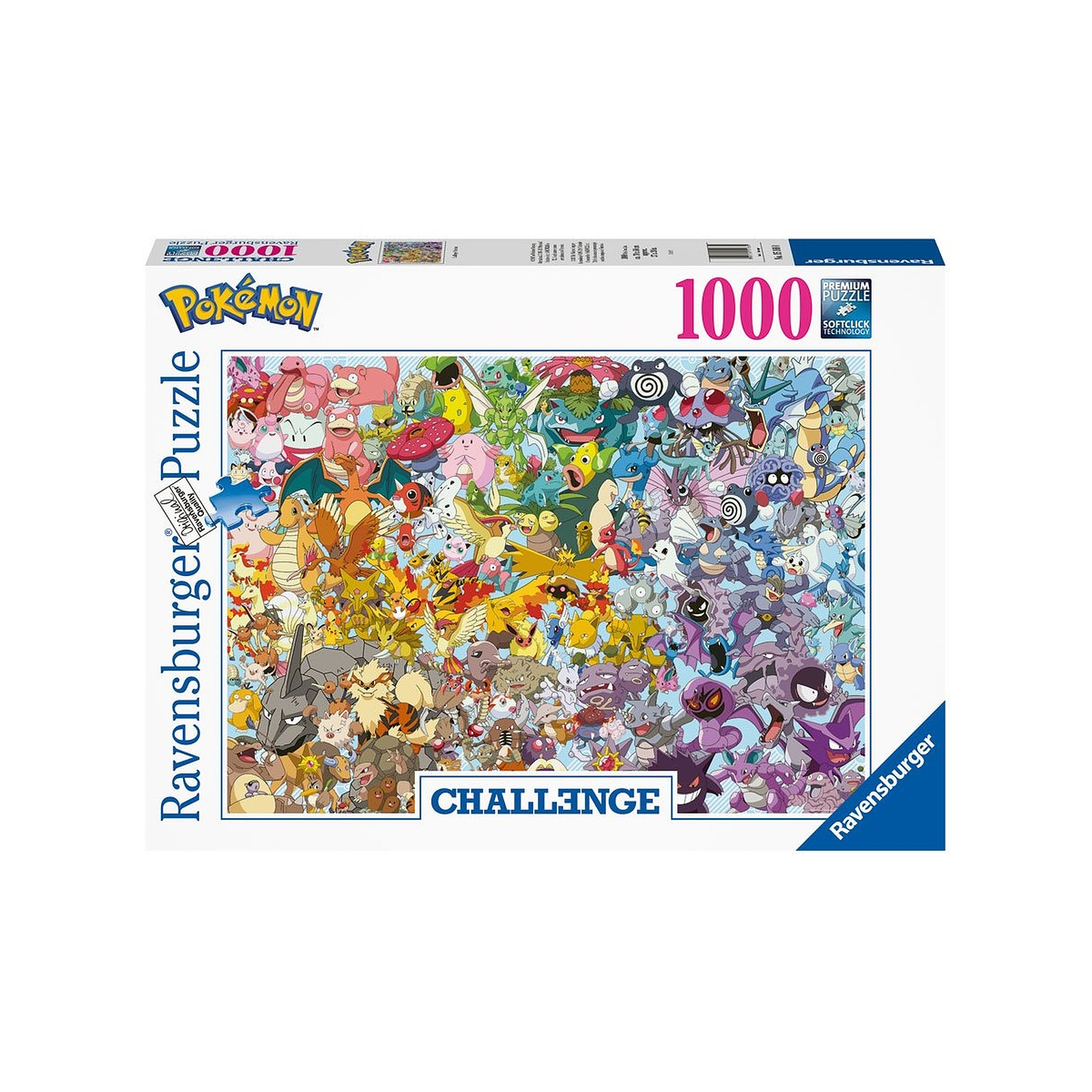 Pokemon - Puzzle Challenge Group (1000 pièces) - Puzzle Ravensburger
