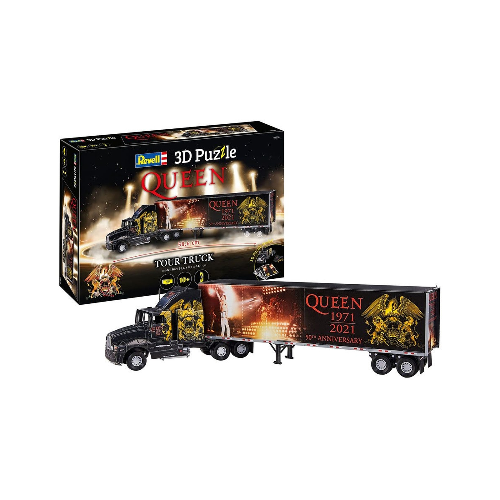 Queen - Puzzle 3D Truck & Trailer - Puzzle Revell