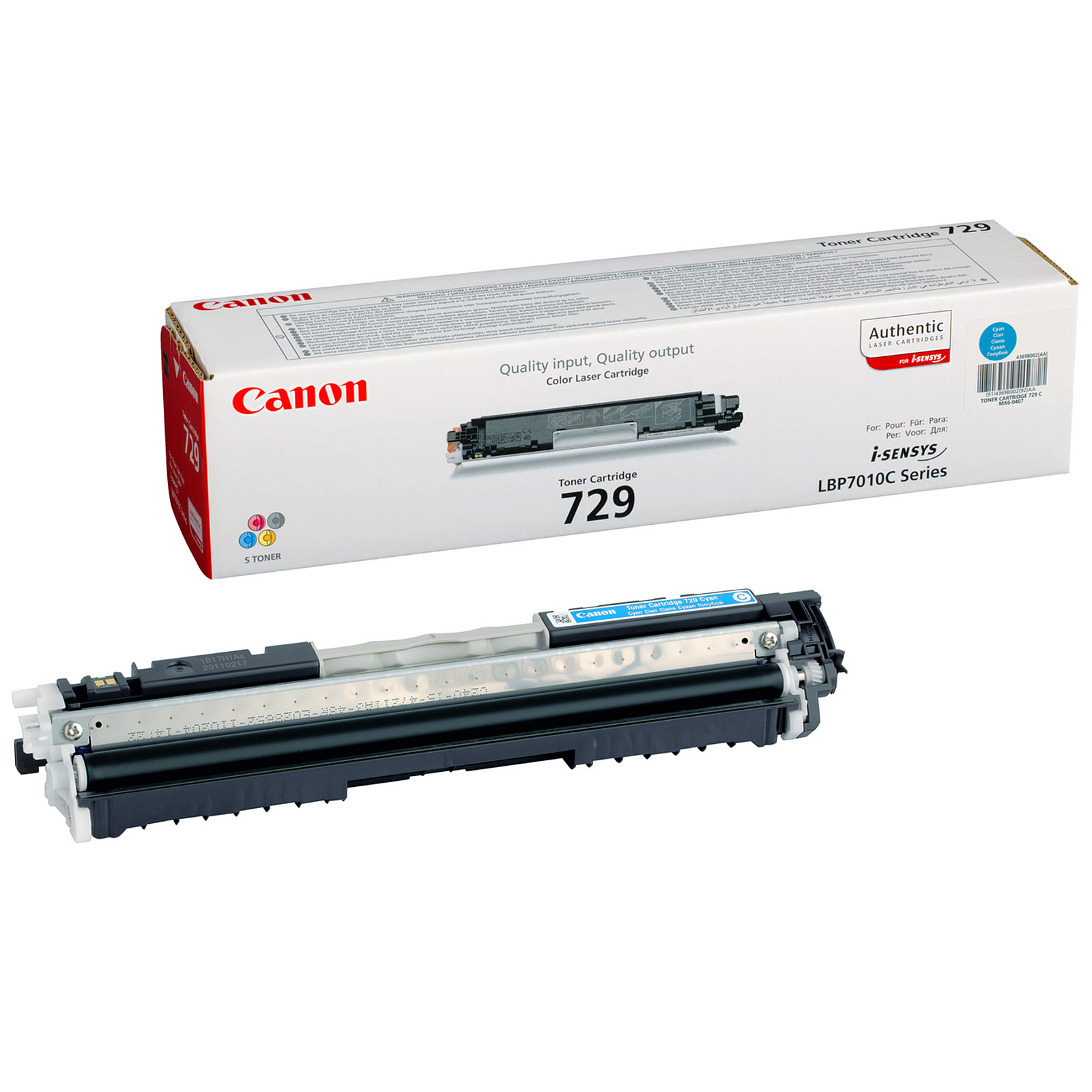 Canon 729 - Cyan - Toner imprimante Canon