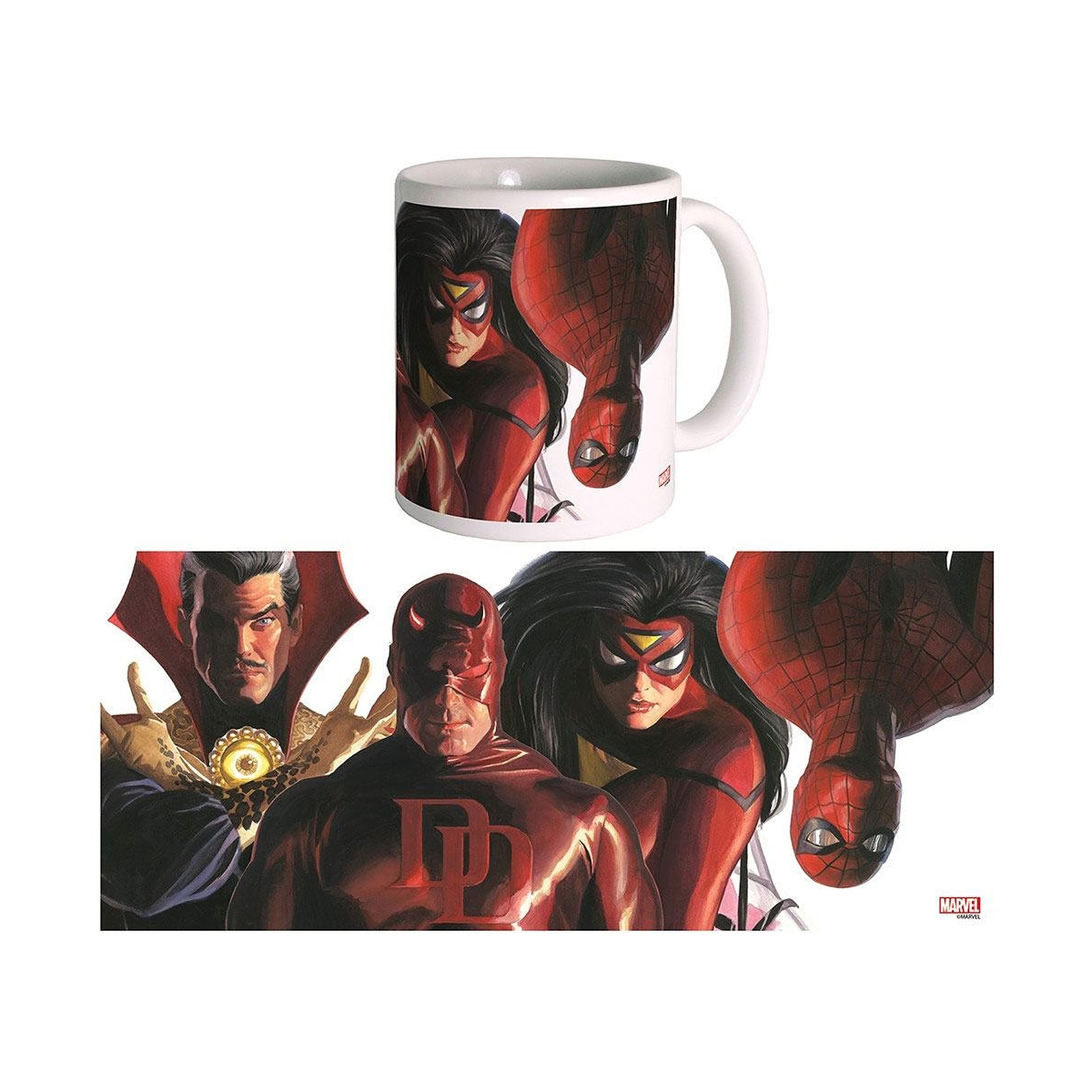 Marvel - Mug Knights by Alex Ross - Mugs Semic