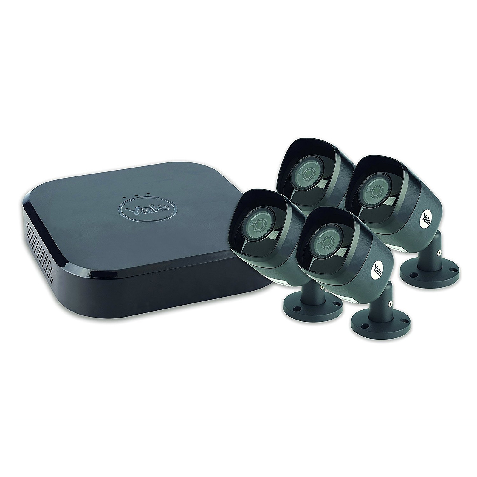 Yale - Kit videosurveillance connecte XL 4 cameras - Camera de surveillance Yale Smart Living