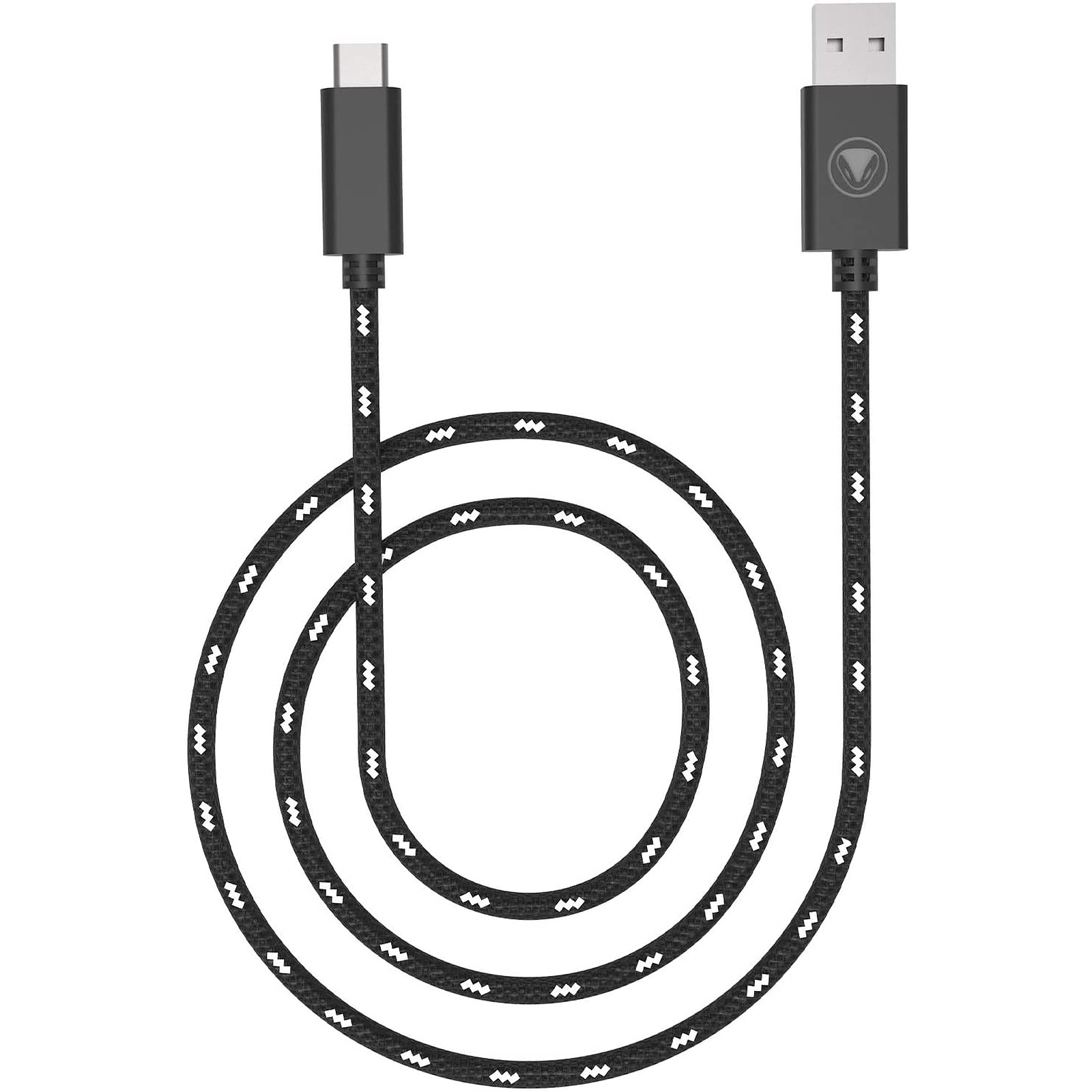 snakebyte - Cable USB 3.2 type C noir et blanc 5m - Accessoires PS5 Snakebyte