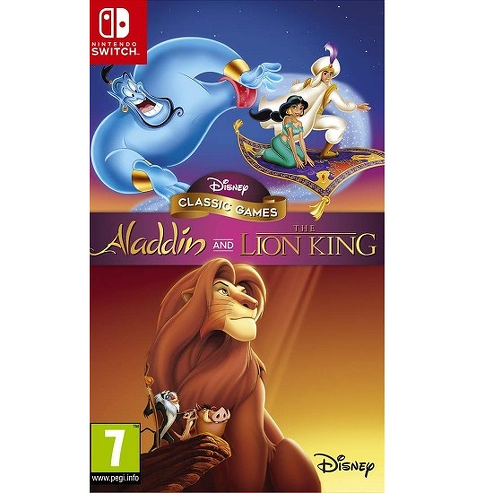 Aladdin and The Lion King (SWITCH) - Jeux Nintendo Switch KOCH Media